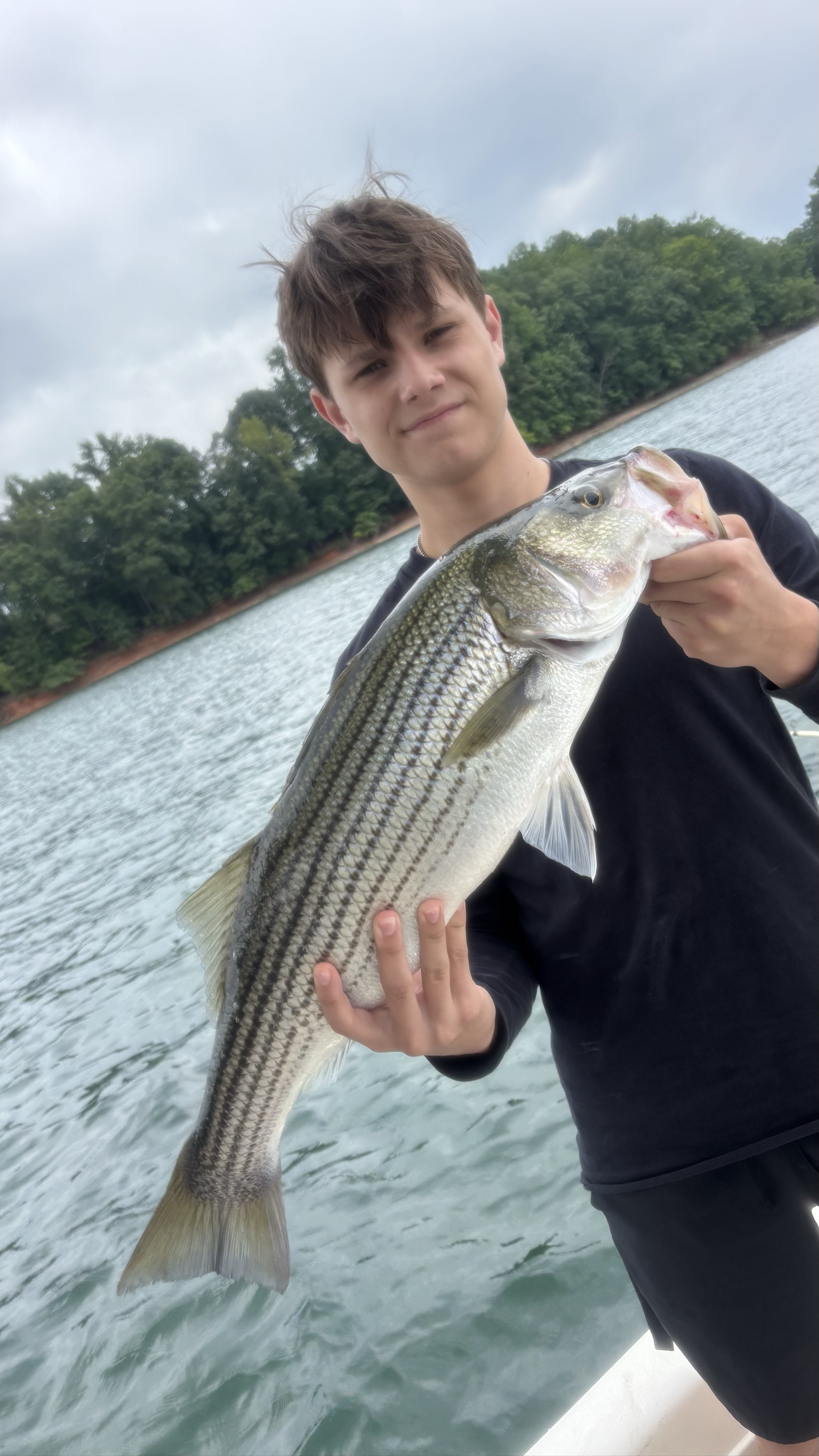 Trophy Stripers Heat Up Lake Lanier