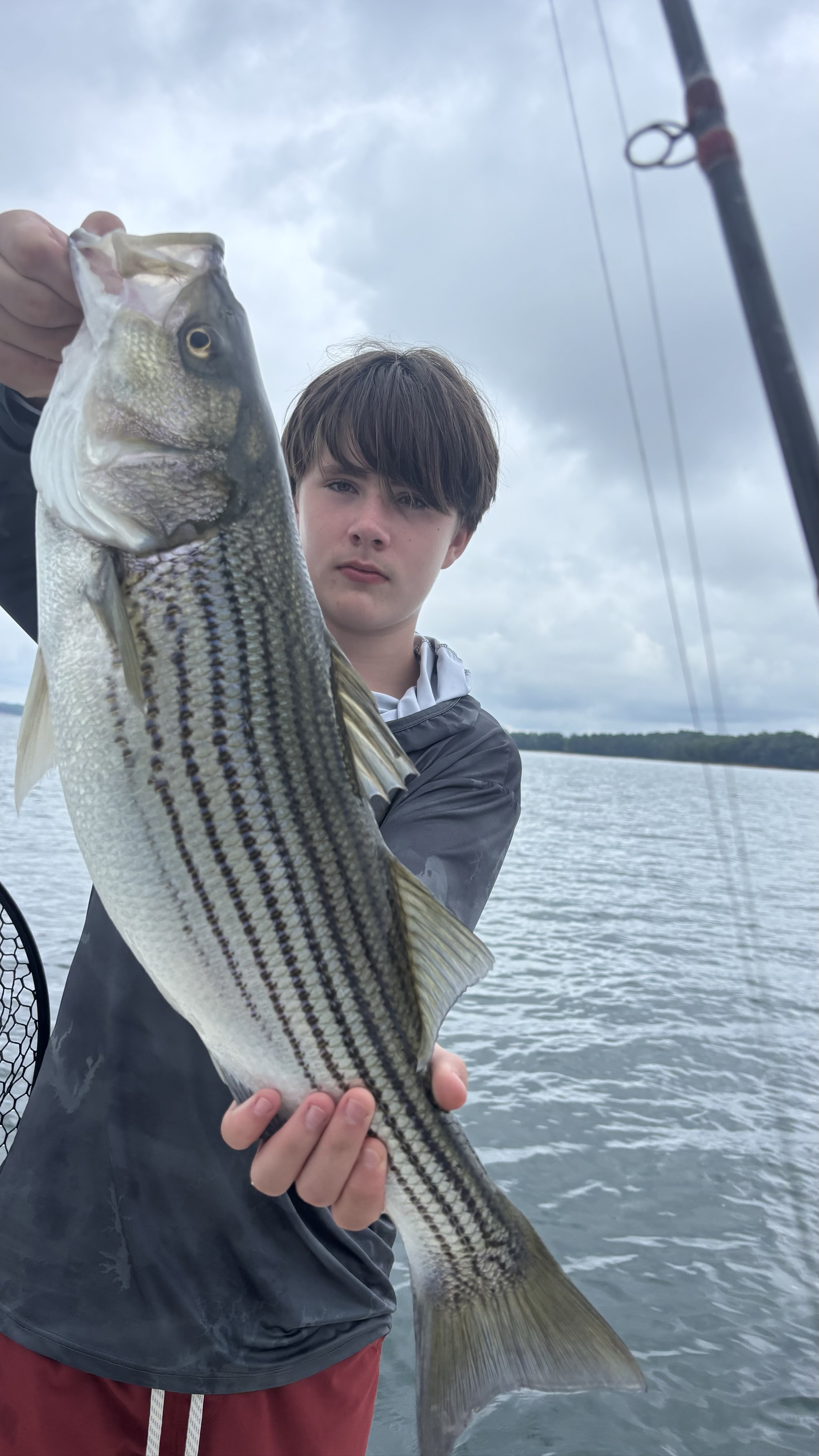 Trophy Stripers Heat Up Lake Lanier