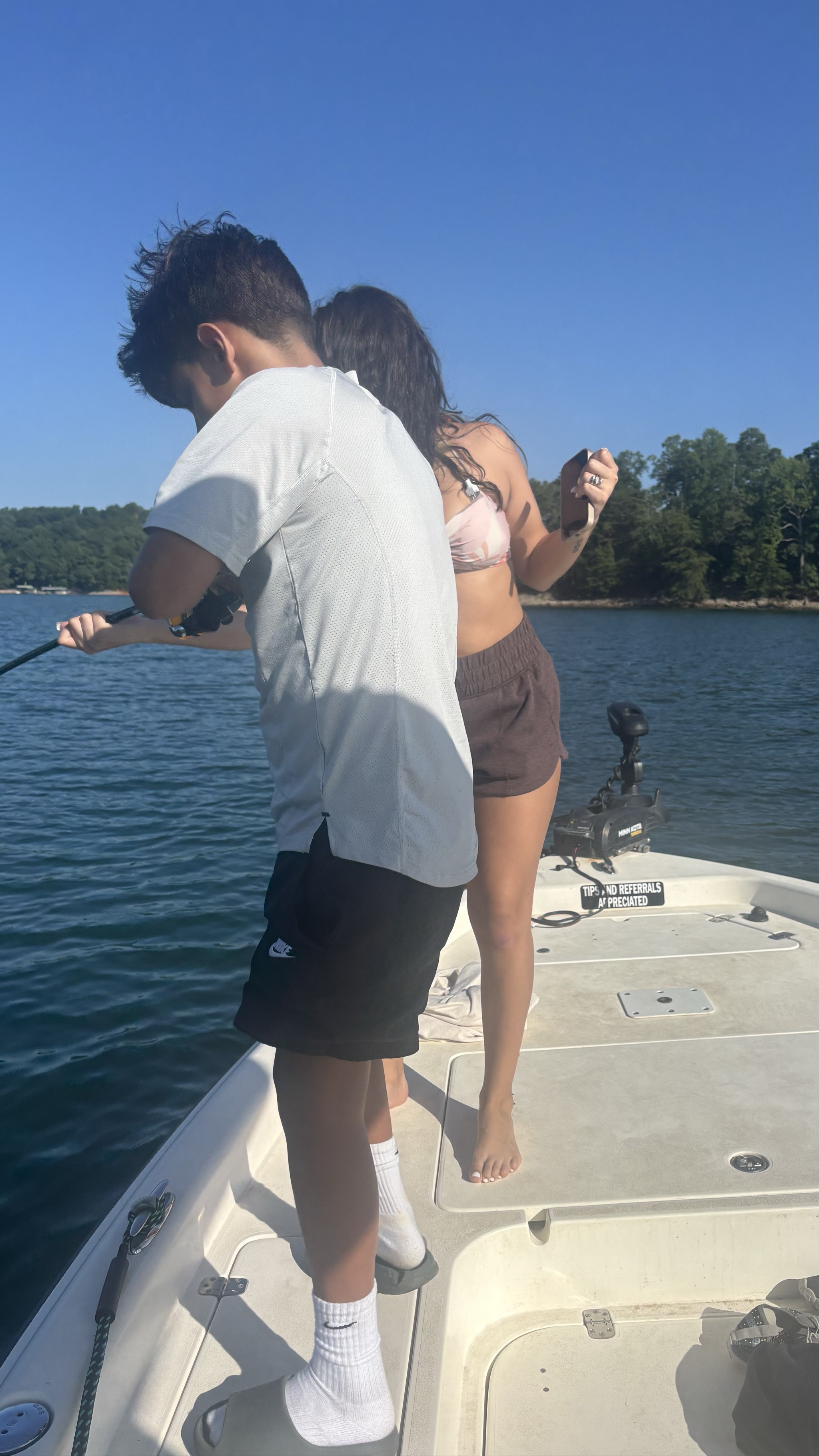Trophy Striped Bass Lake Lanier July