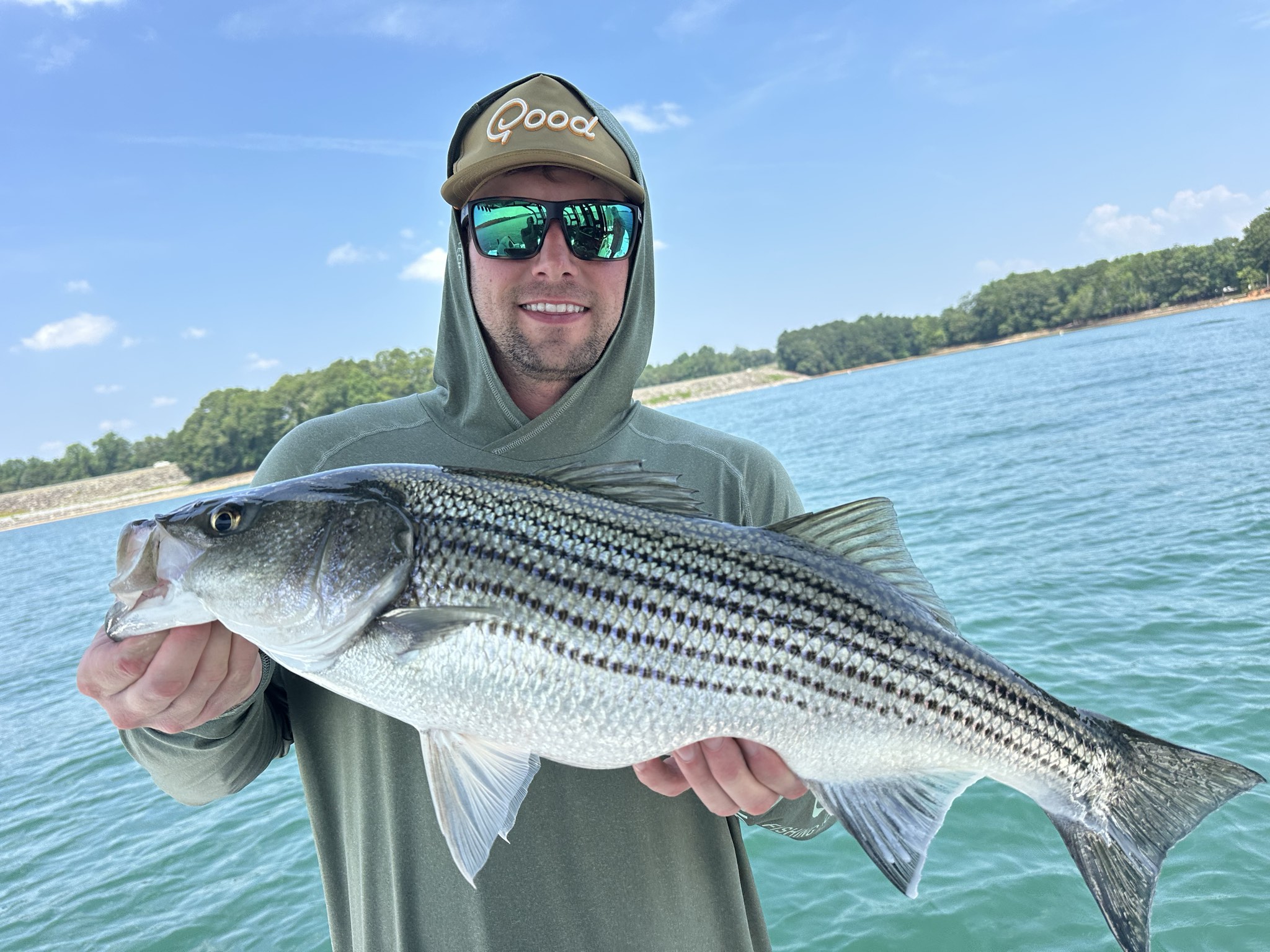 Trophy Stripers Heat Up Lake Lanier
