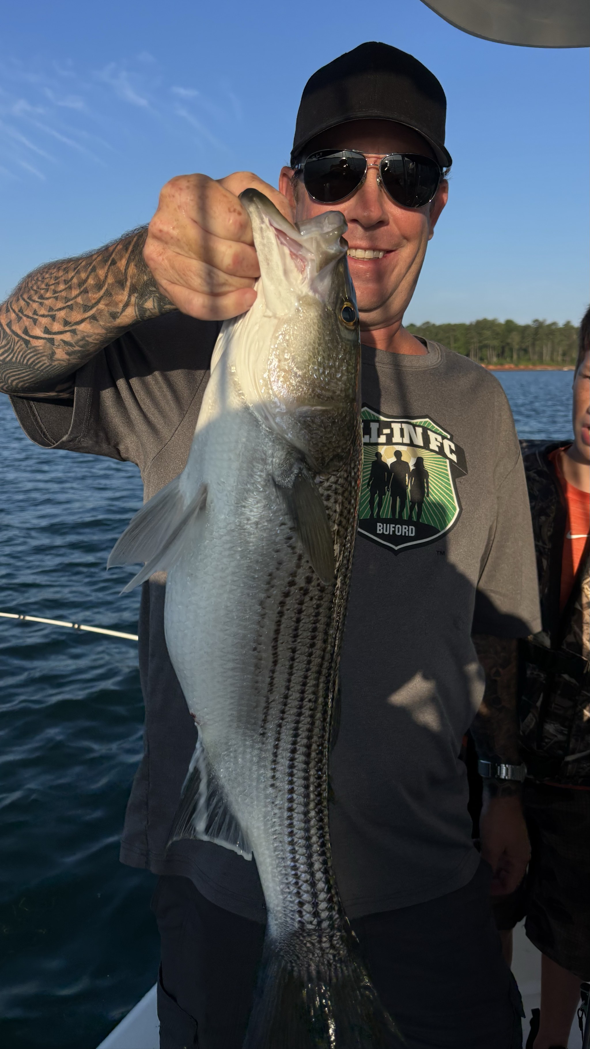 Trophy Stripers Heat Up Lake Lanier