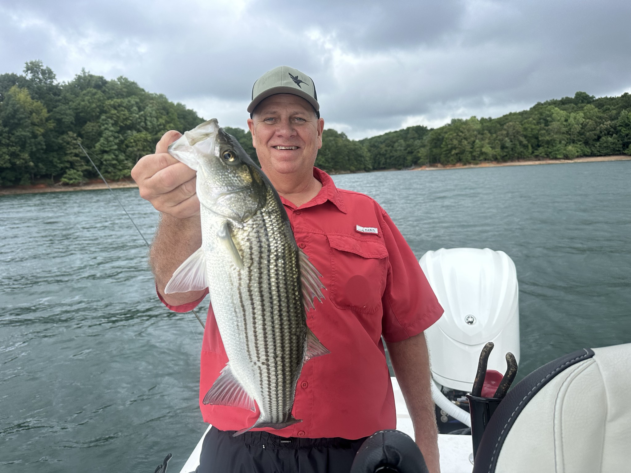 Trophy Stripers and Bass at Lake Lanier