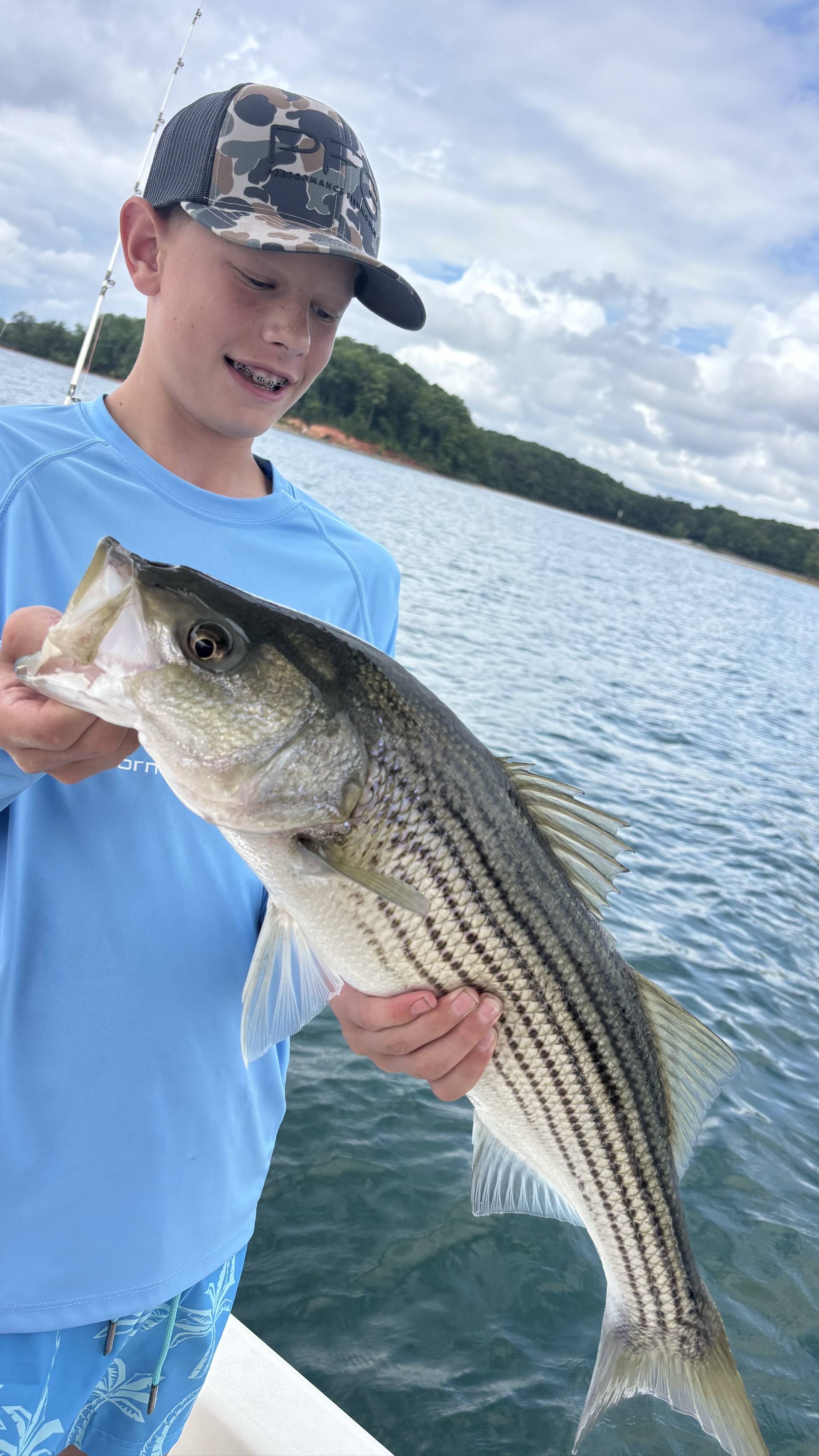 Trophy Gar and Stripers Light Up Lake Lanier