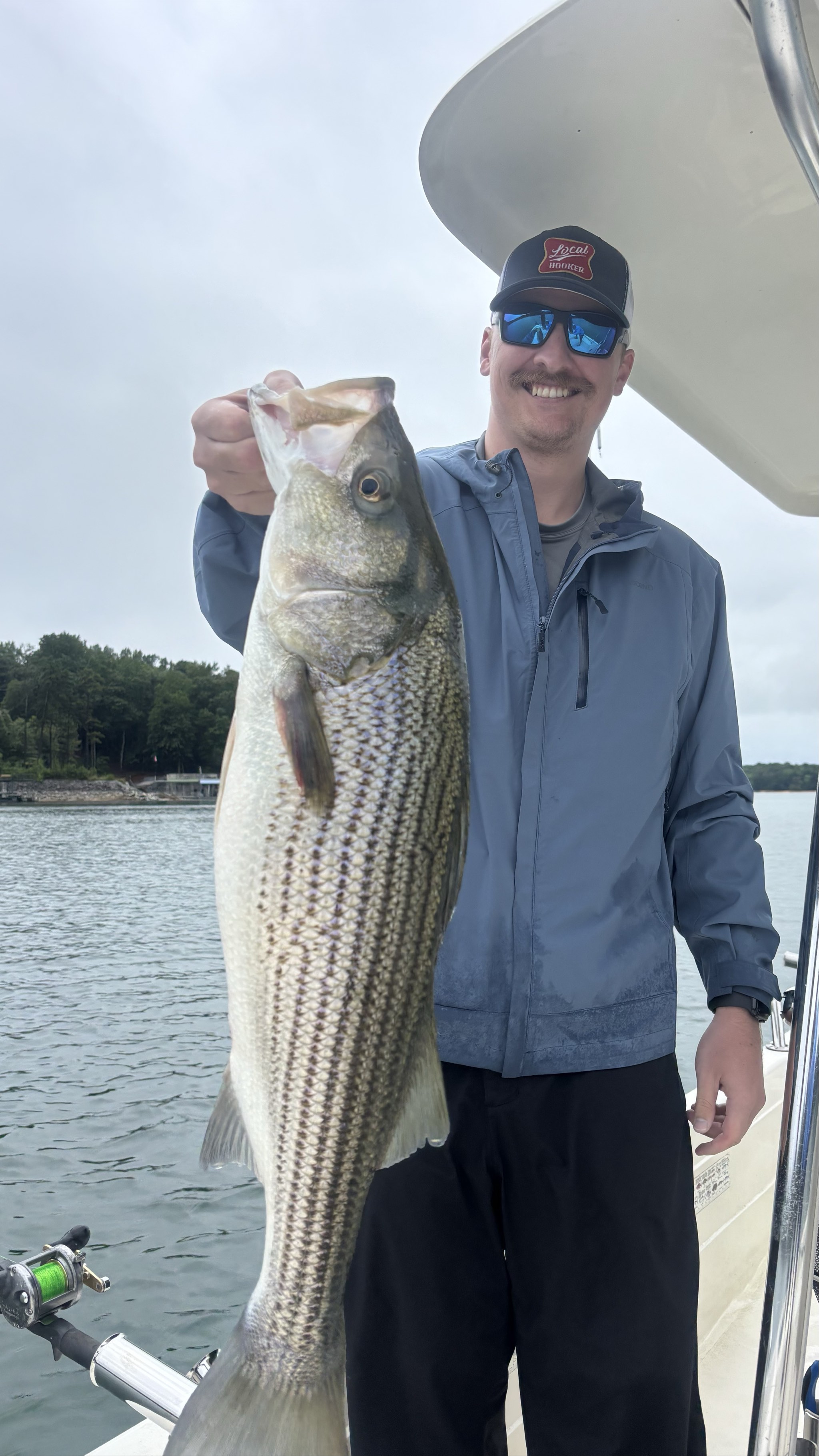 Trophy Stripers And Spots On Lake Lanier
