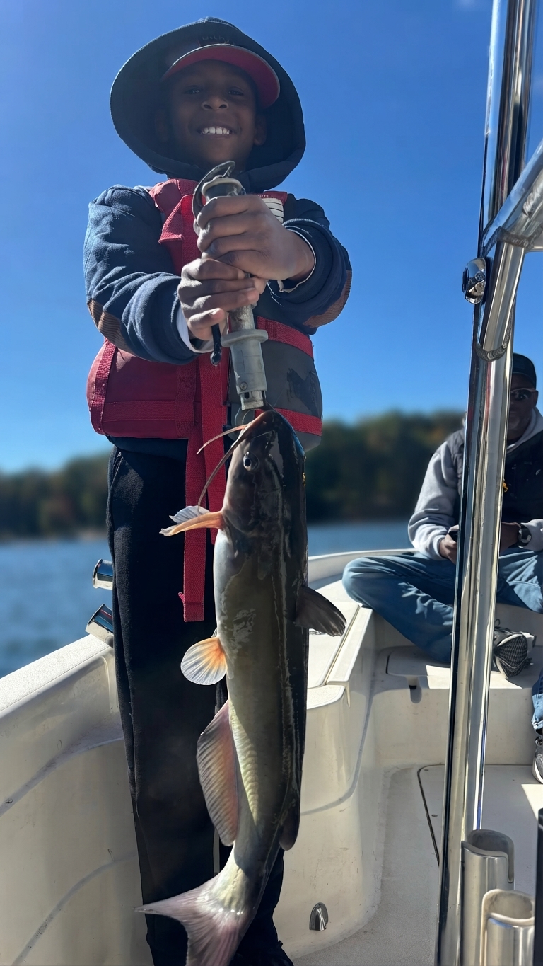 Fish caught on Lake Lanier, Oct 25, 2026