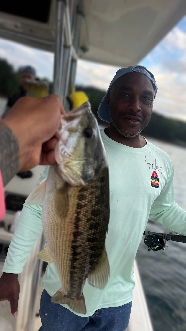 May Striped Bass & Catfish Action on Lake Lanier