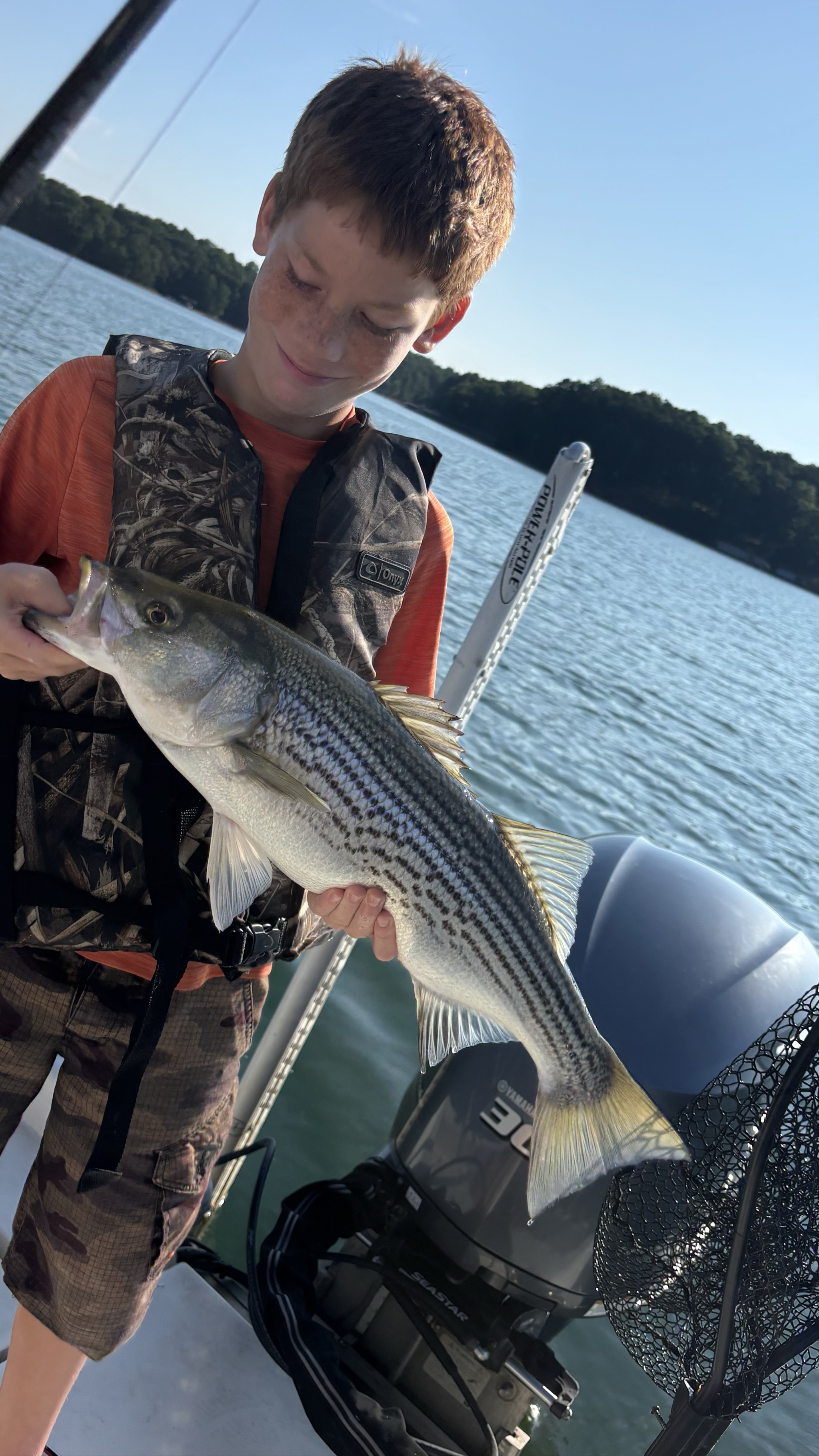 Trophy Stripers Heat Up Lake Lanier