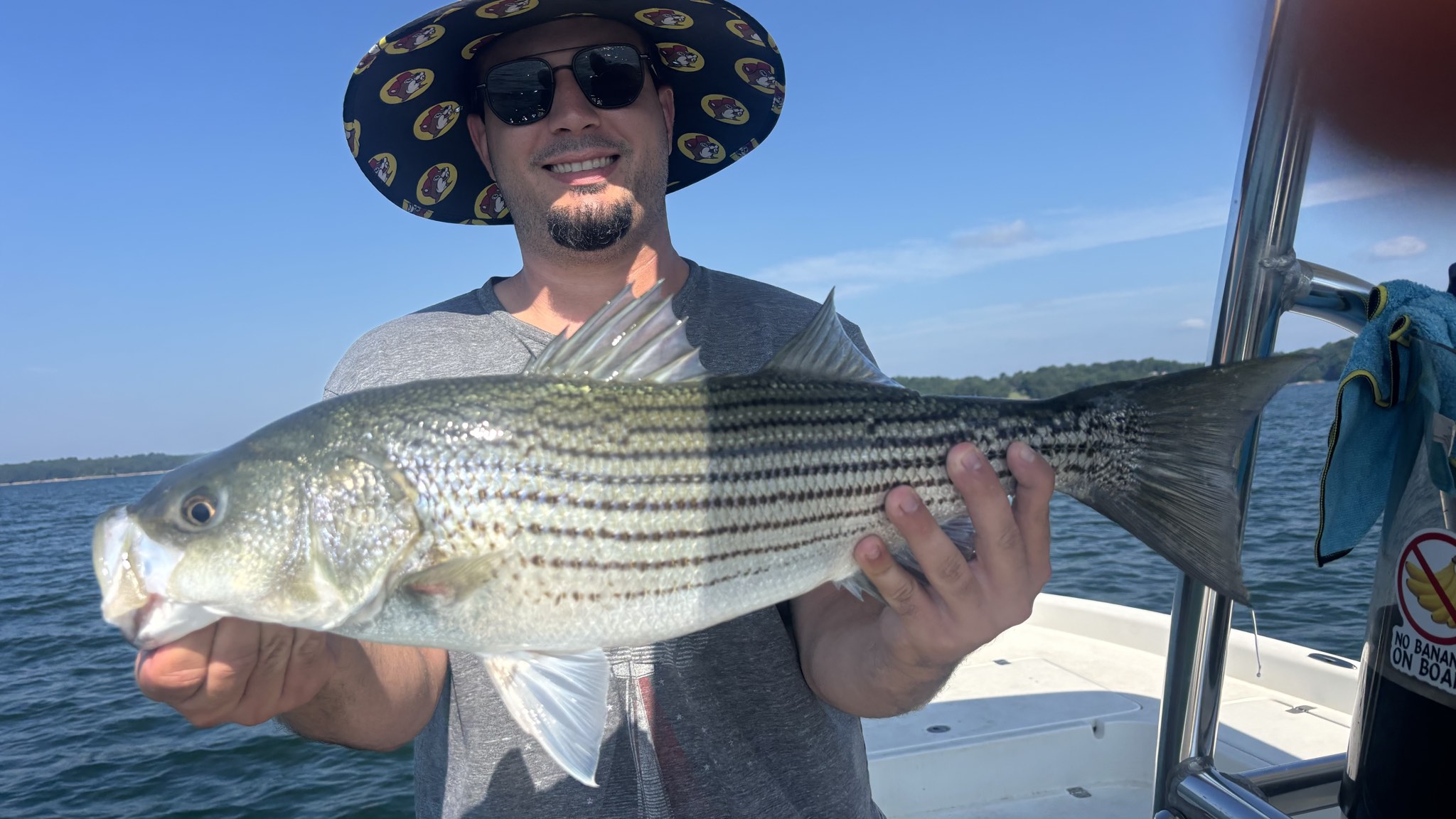 Trophy Stripers Heat Up Lake Lanier