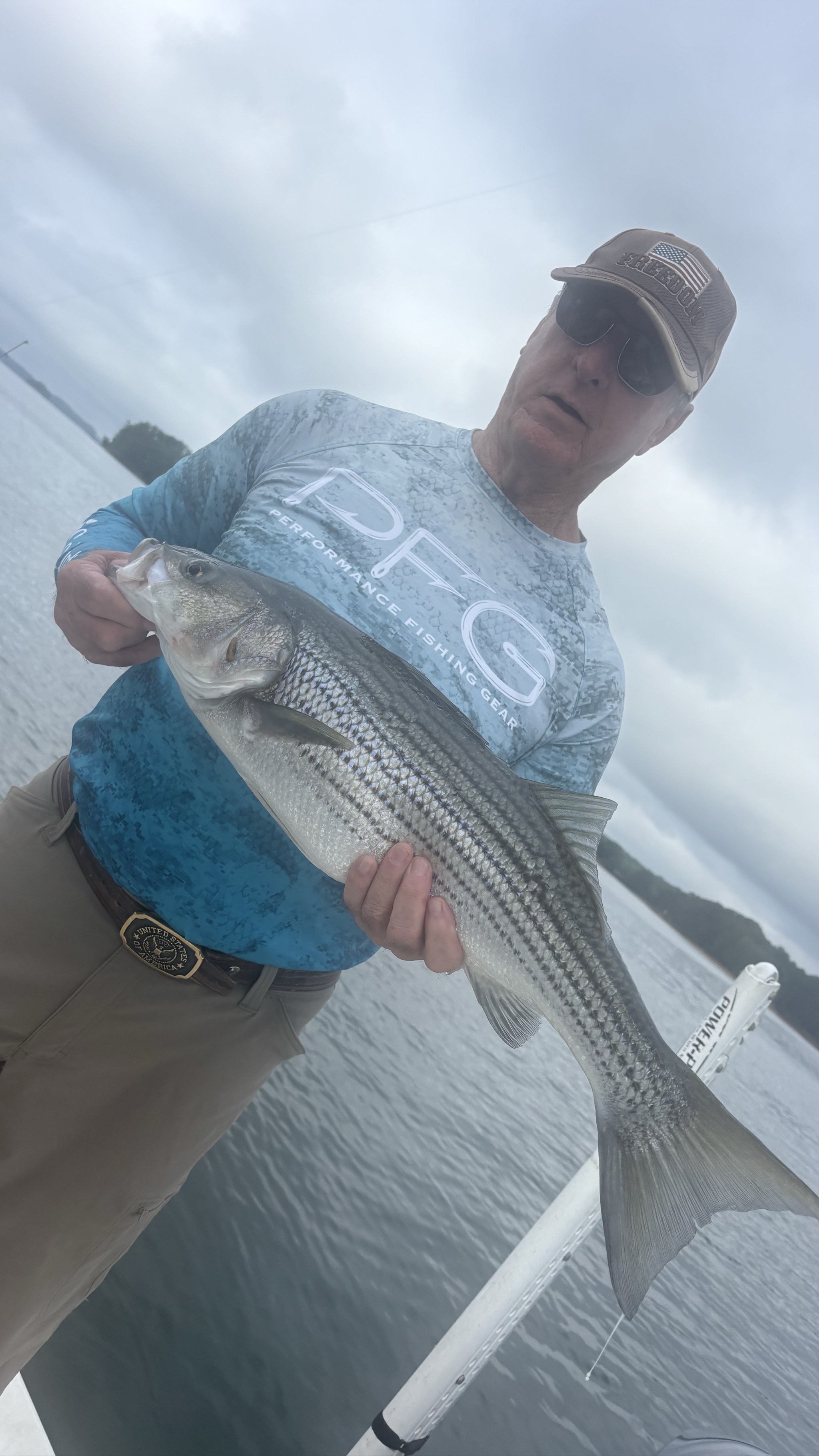 Trophy Stripers and Spotted Bass Lake Lanier