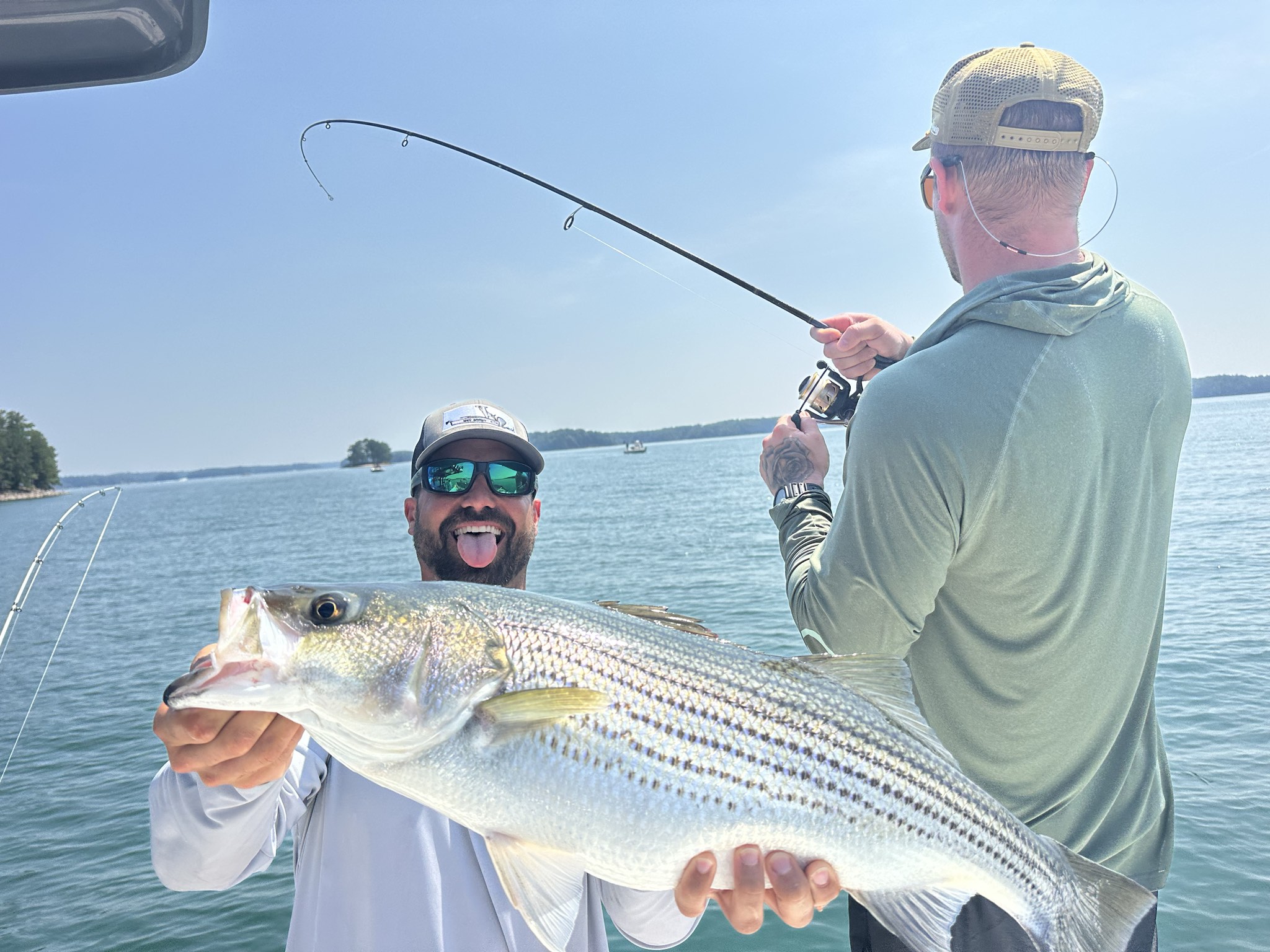 Trophy Stripers Heat Up Lake Lanier
