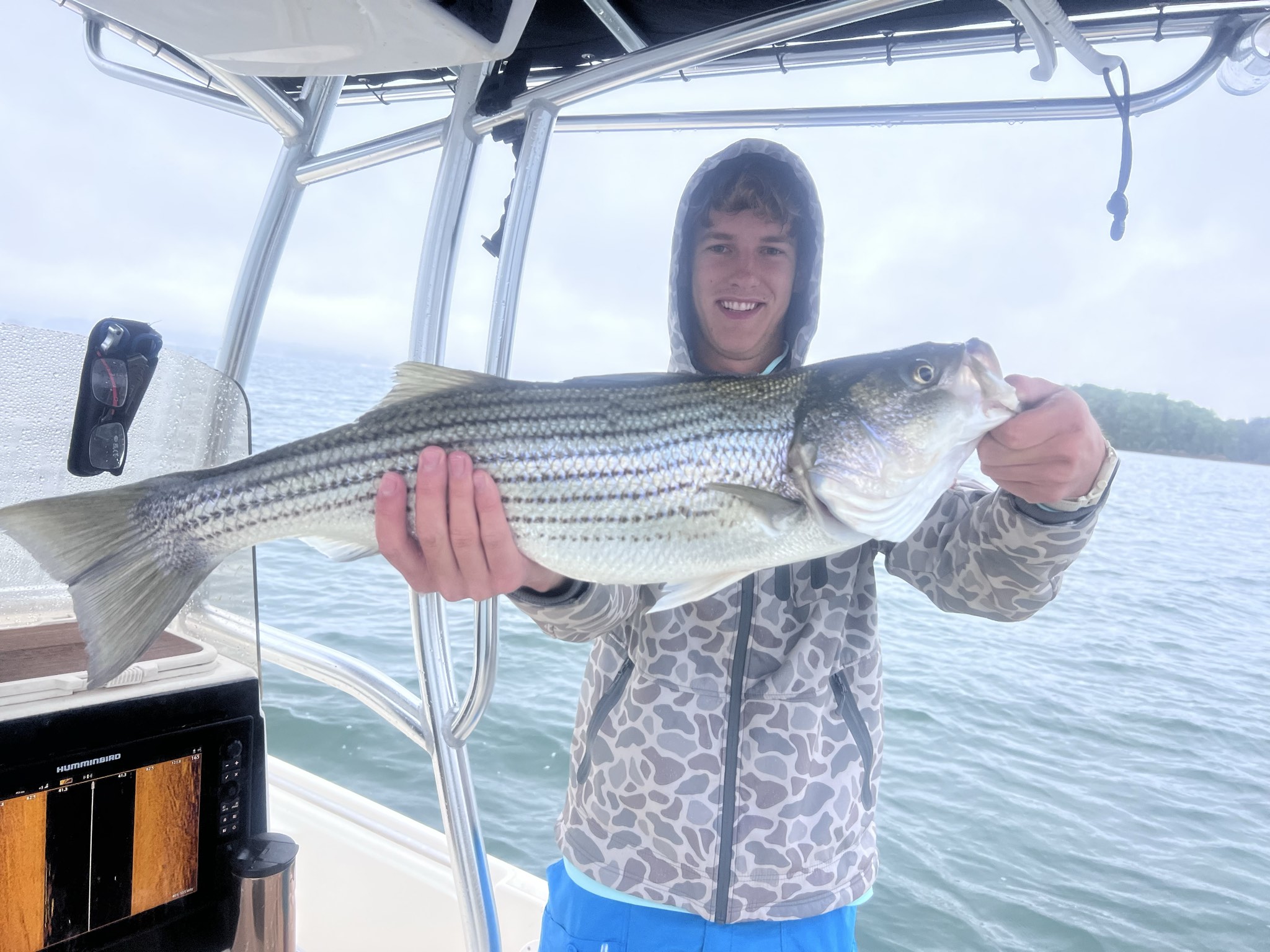 May Striped Bass And Spotted Bass Lake Lanier