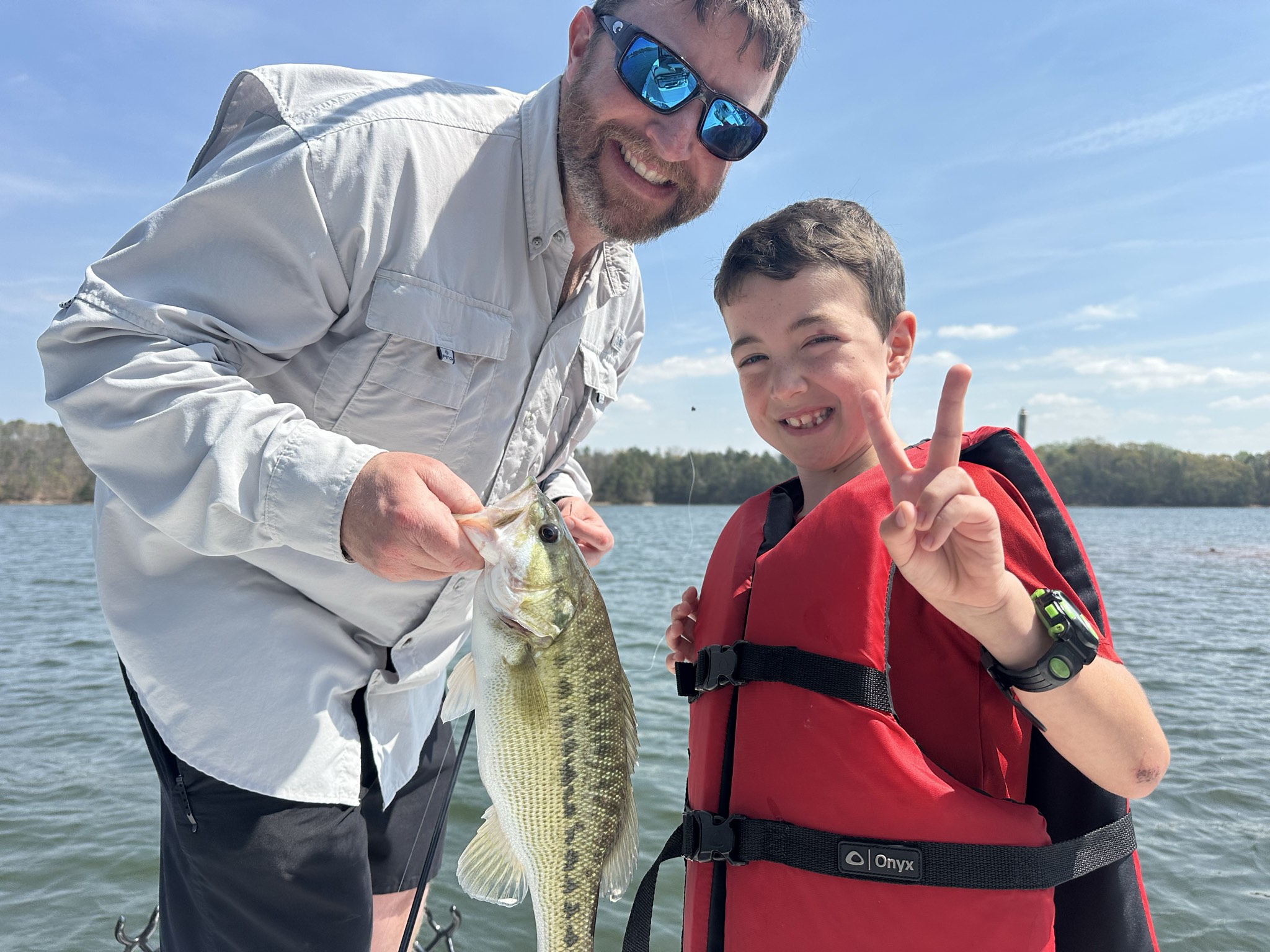 March Striper Action on Lake Lanier