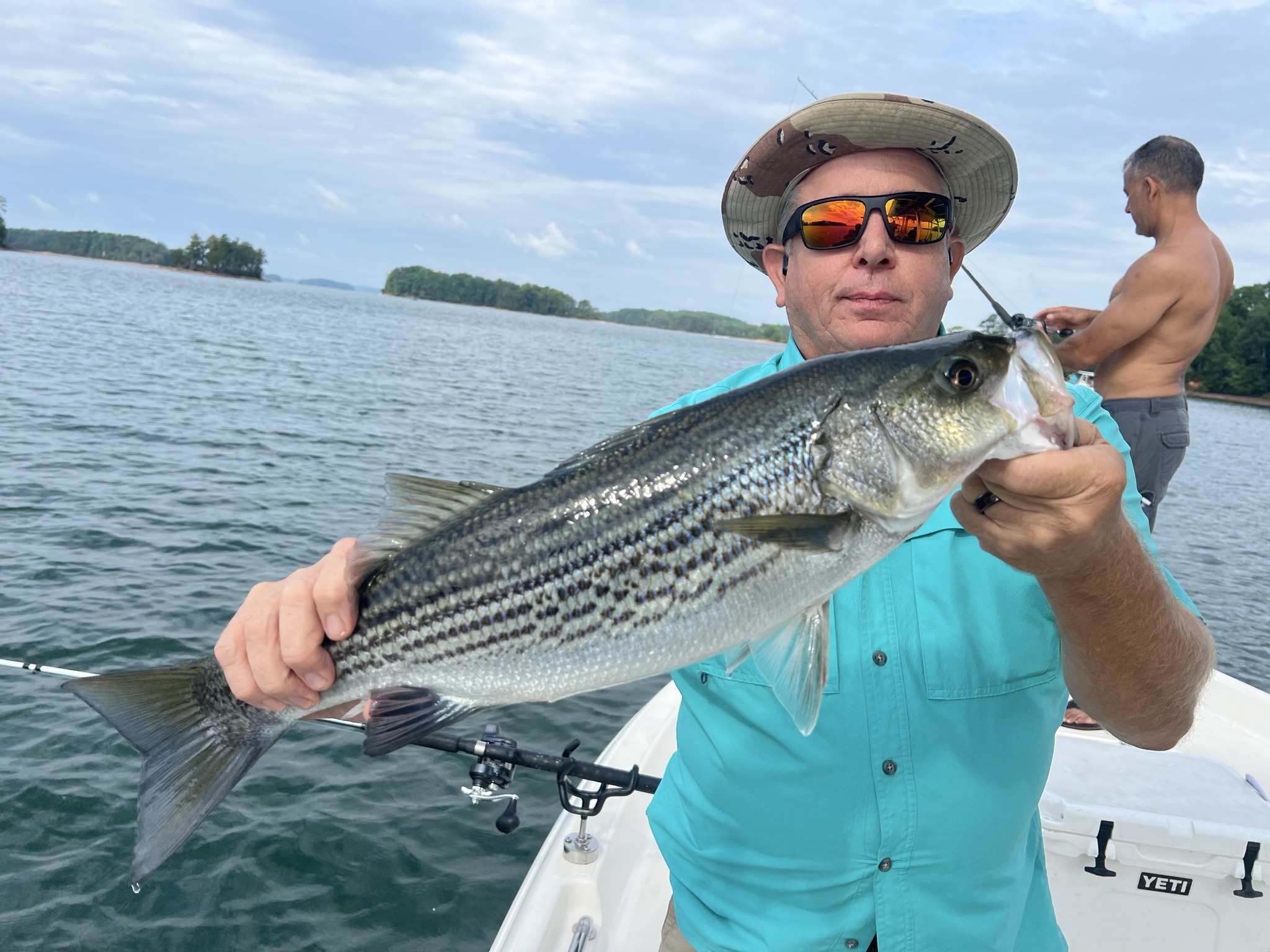 Trophy Stripers Dominate Lake Lanier July