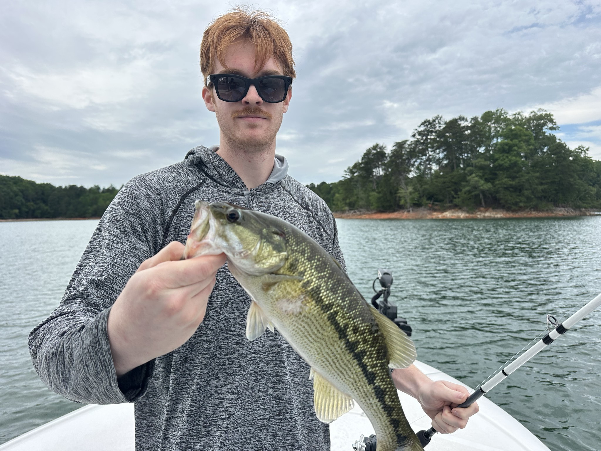 Double Bass Action on Lake Lanier
