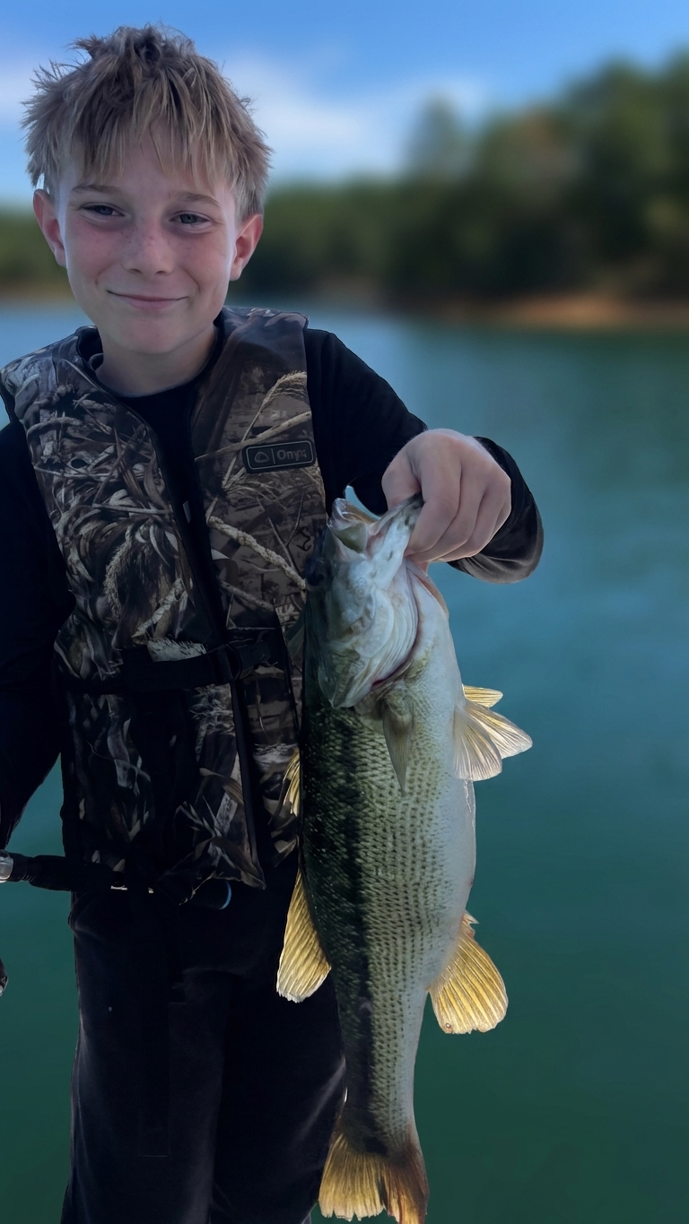 Triple Bass Action on Lake Lanier