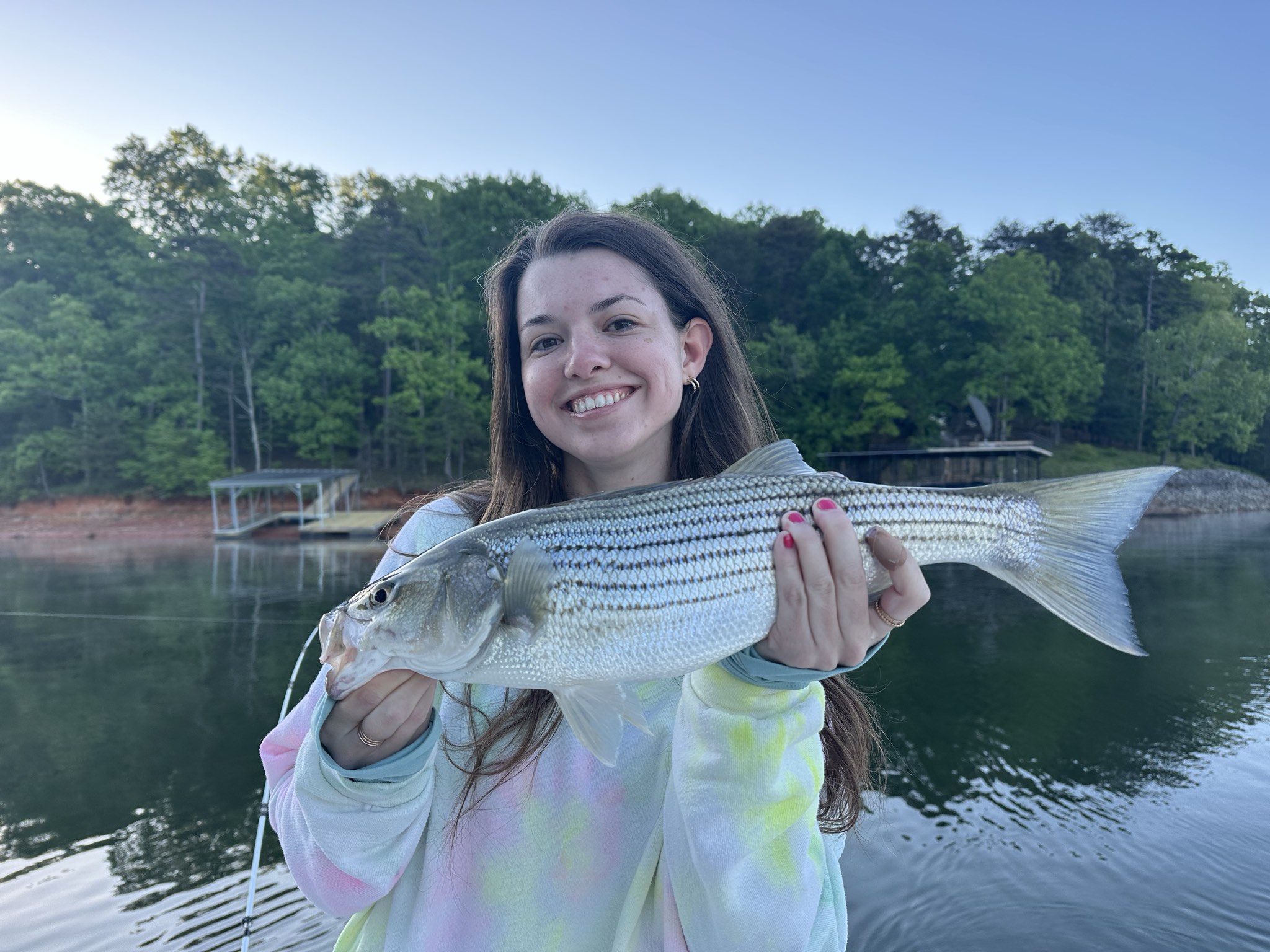 April Bass Action at Lake Lanier