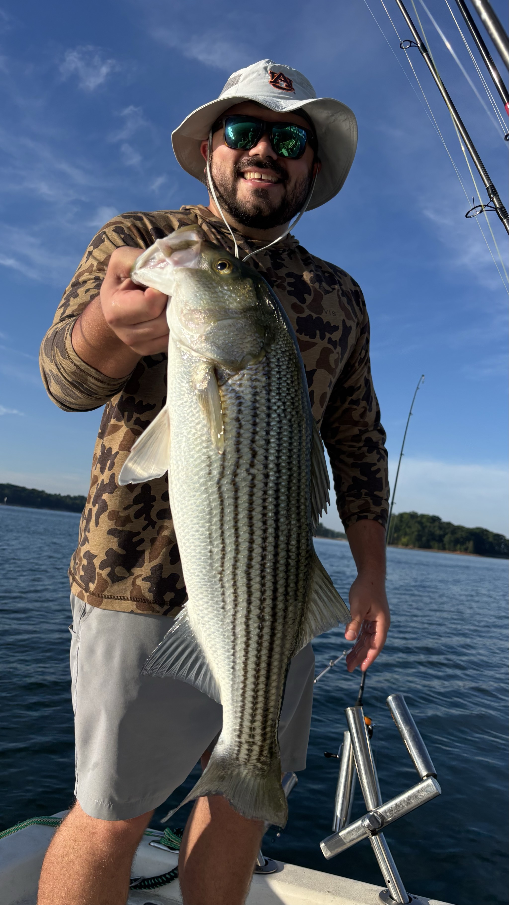 Golden Hour Bass Action on Lake Lanier