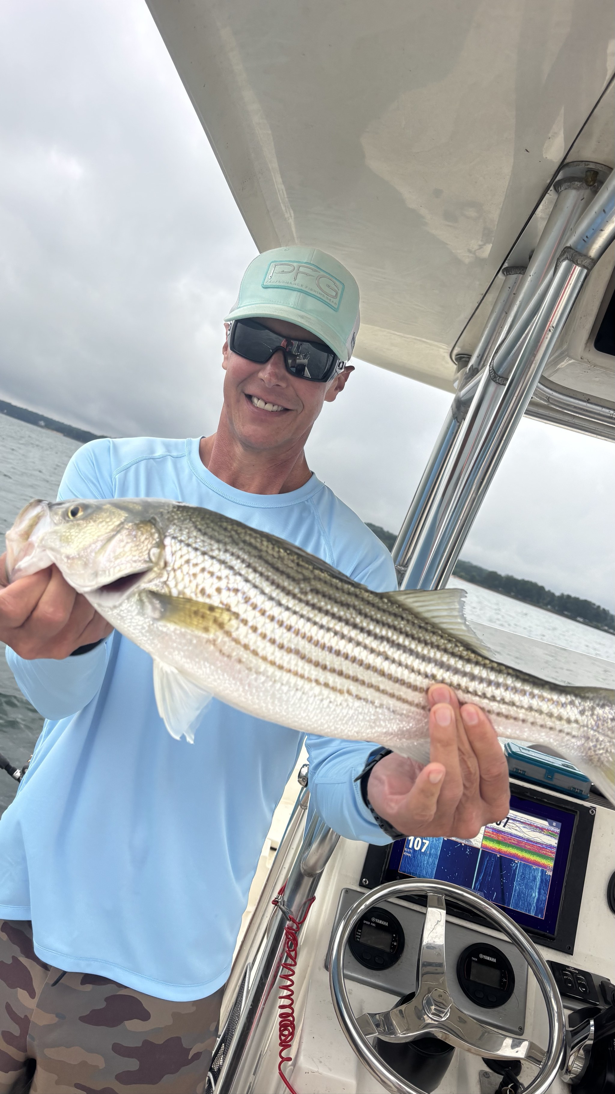 Trophy Gar and Stripers Light Up Lake Lanier
