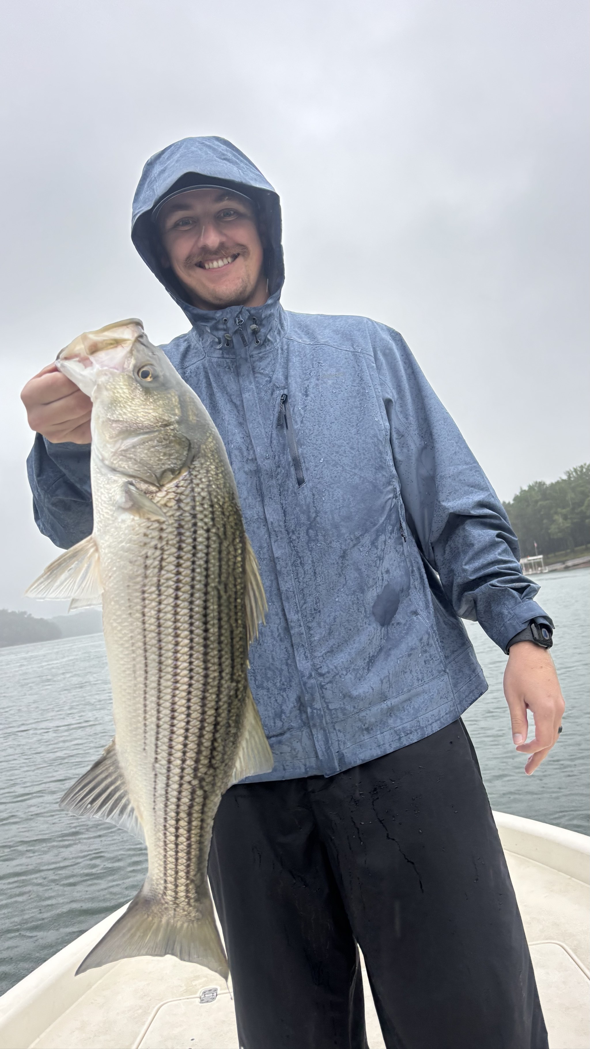 Trophy Stripers And Spots On Lake Lanier