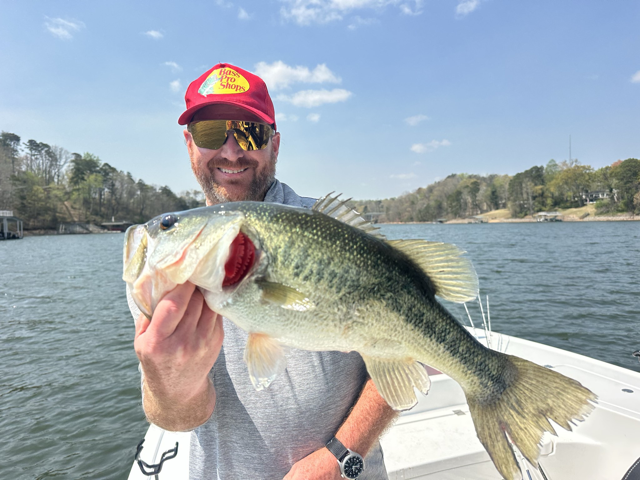 March Striper Action on Lake Lanier