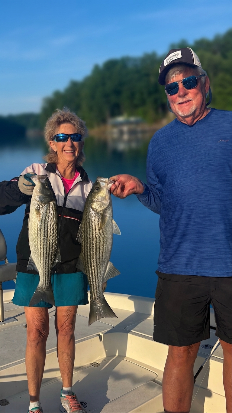 Striped Bass And Spotted Bass Dominate Lake Lanier