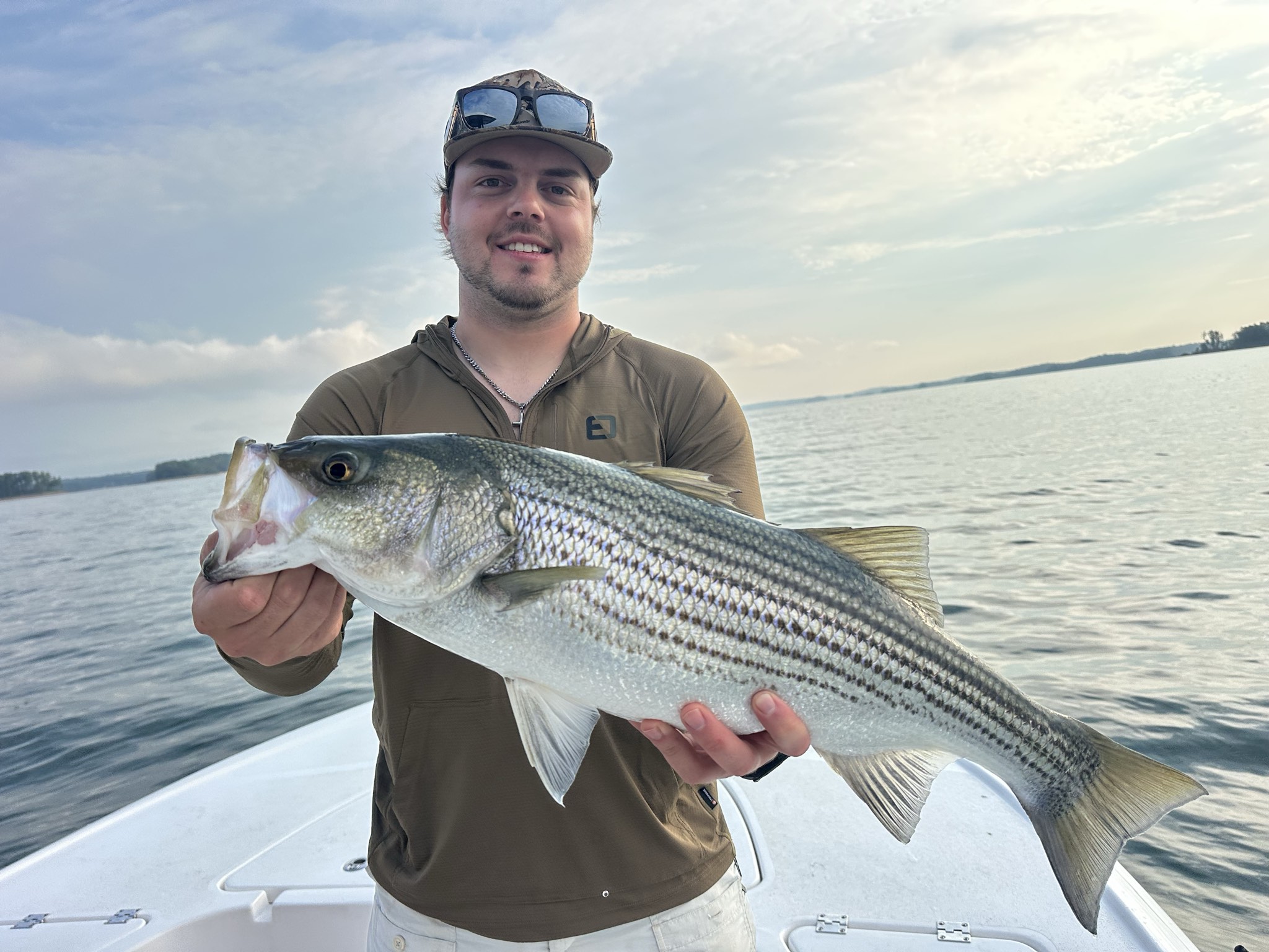 August Striped Bass Action At Lake Lanier