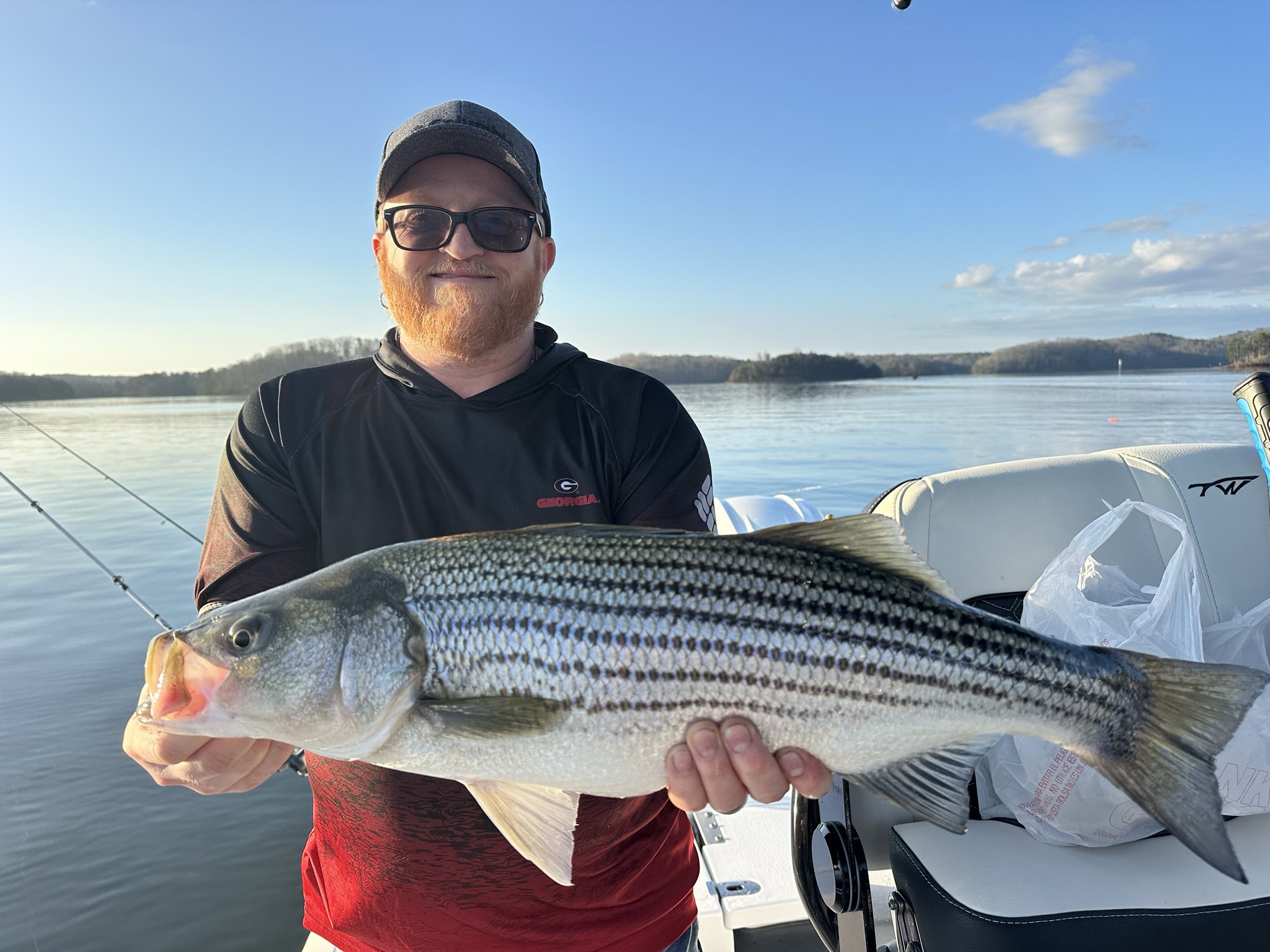 Spring Stripers And Bass On Lake Lanier