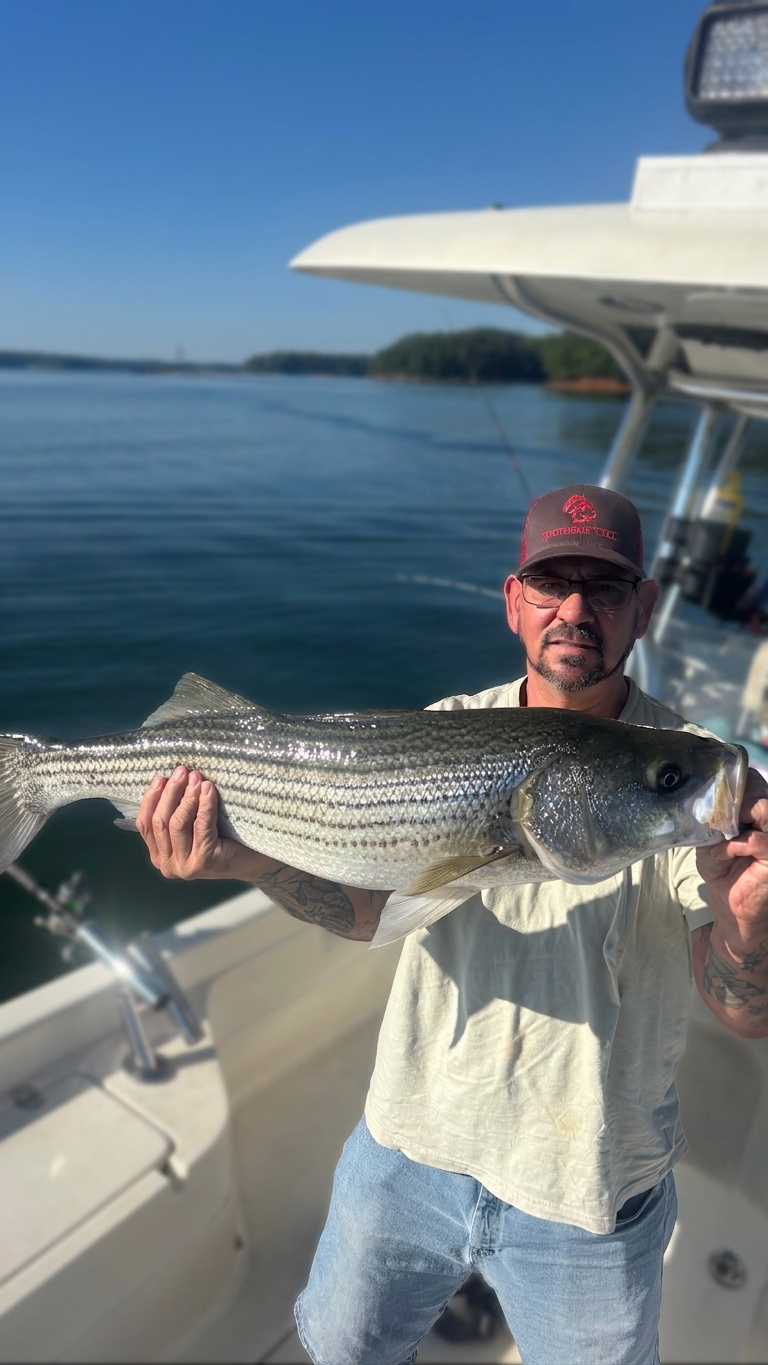 Lake Lanier bass — September 2026