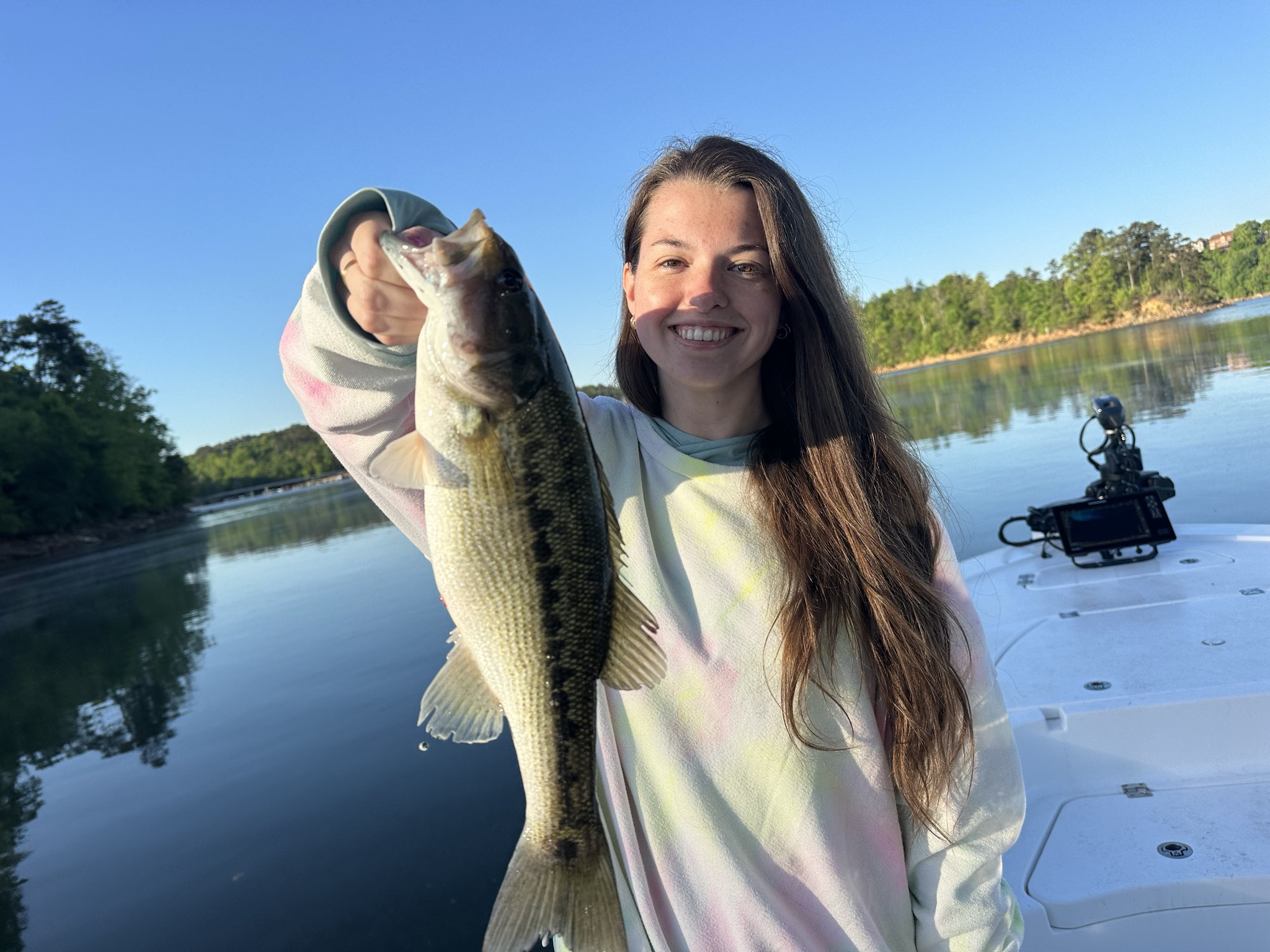 April Bass Action at Lake Lanier