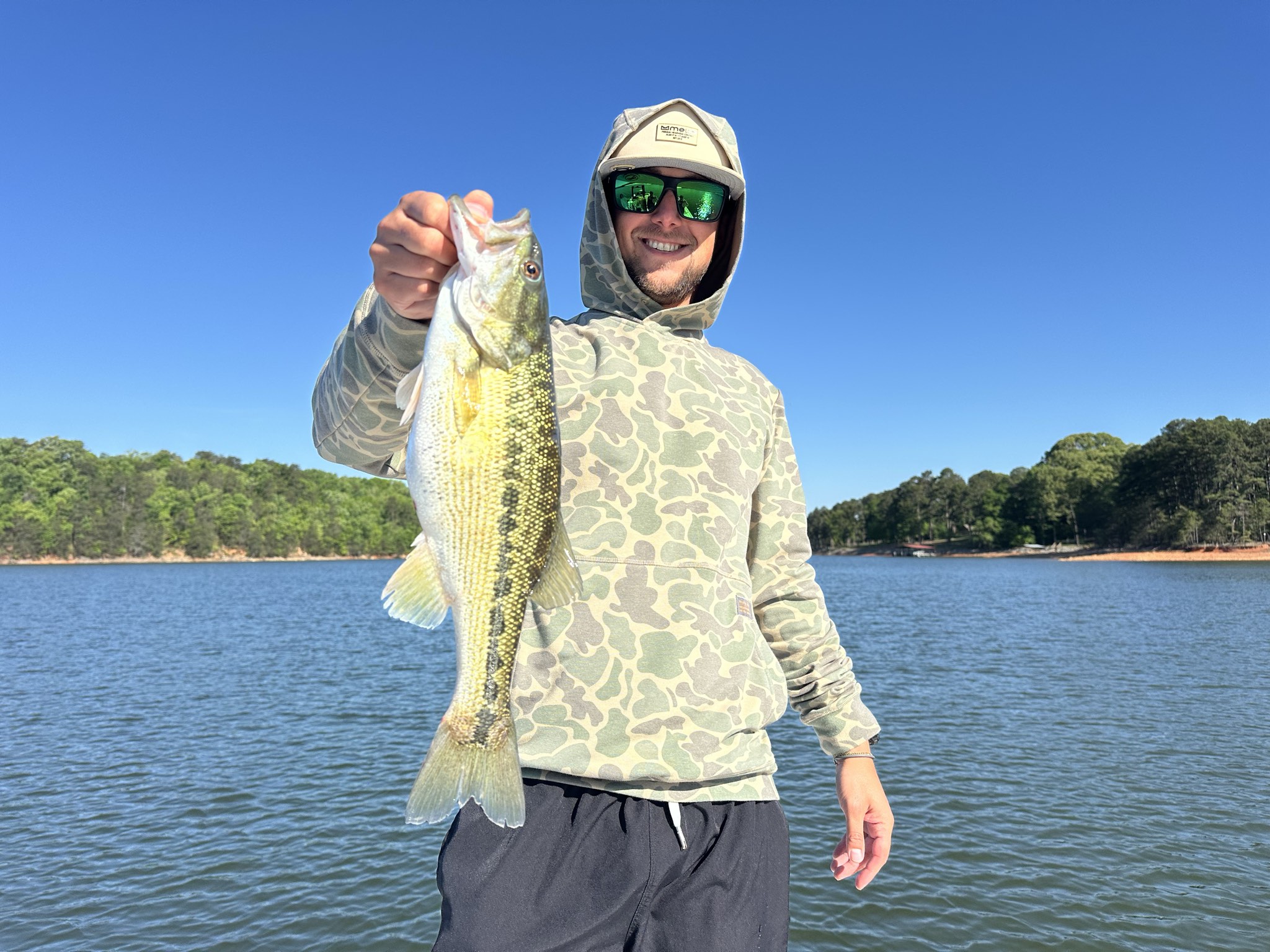 April Bass Action at Lake Lanier