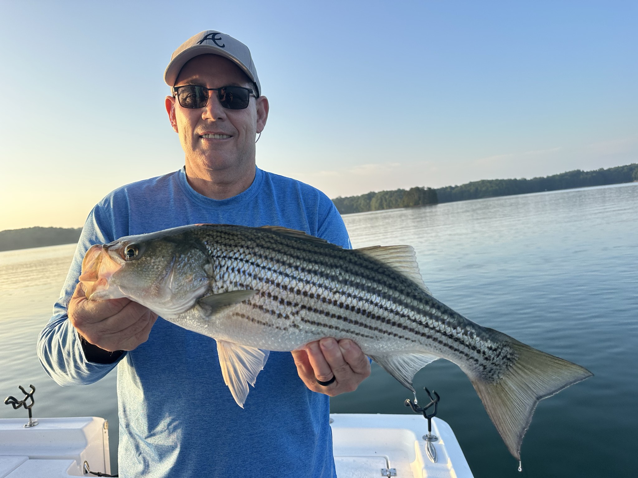 Trophy Bass Action Lake Lanier July