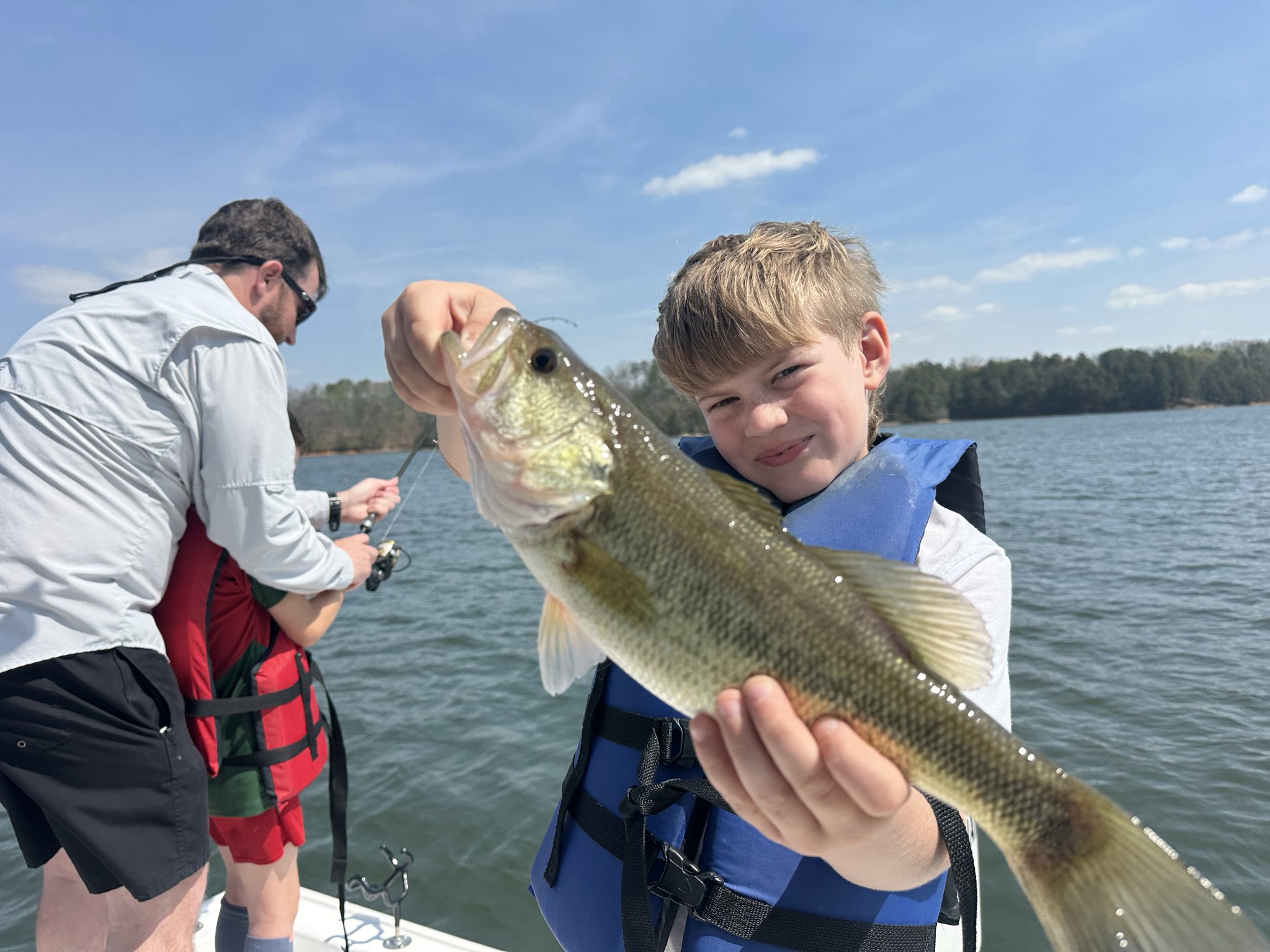 March Striper Action on Lake Lanier