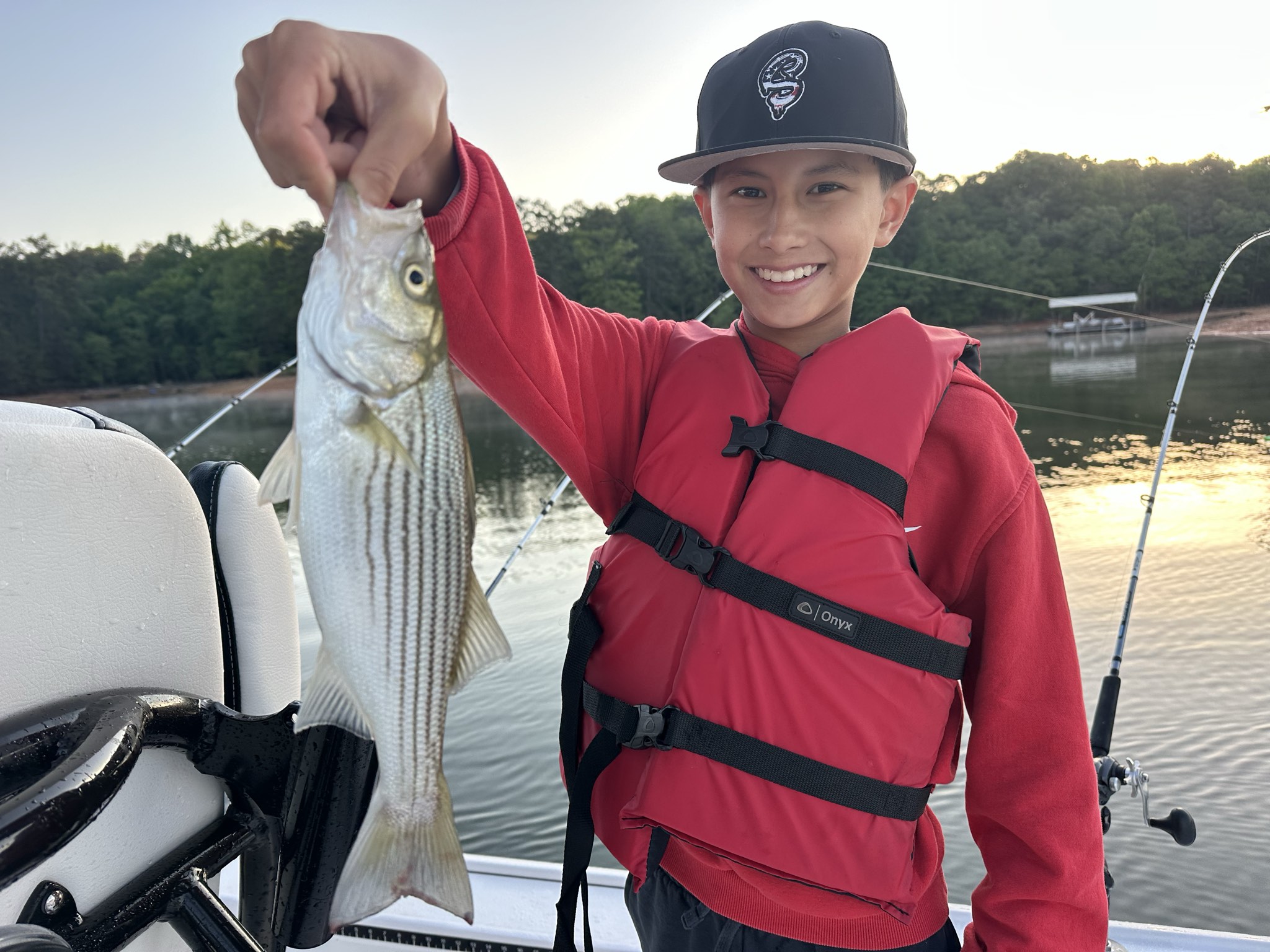 Lake Lanier Family Fishing: 28 Fish Landed