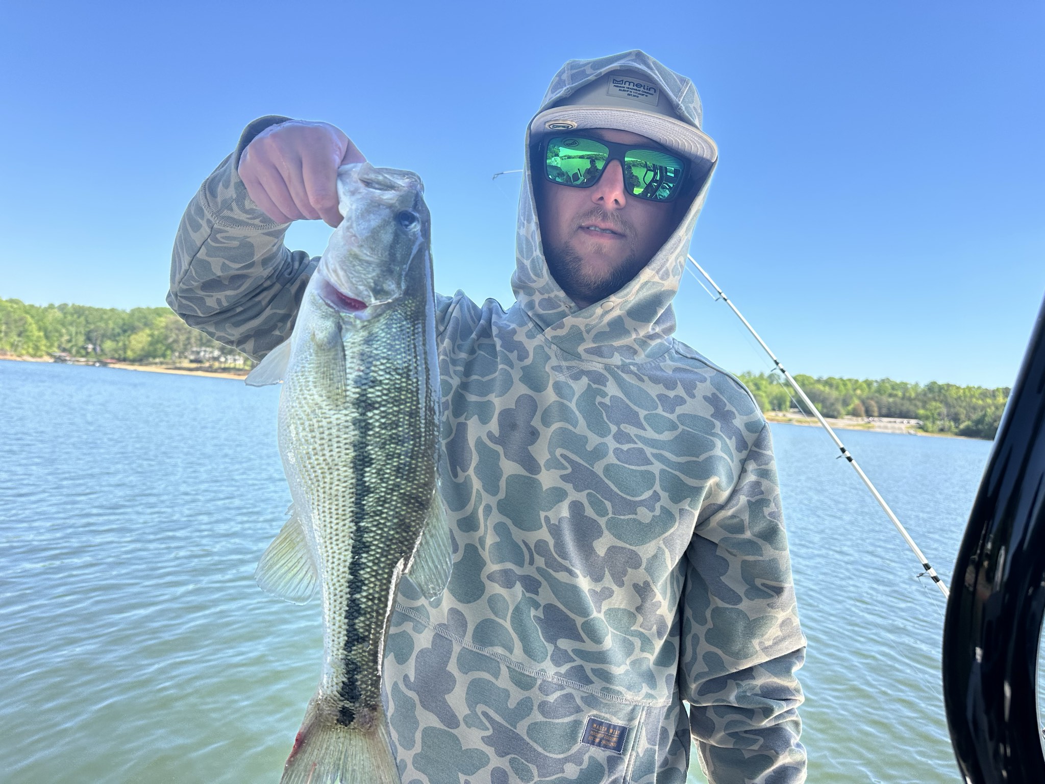 April Bass Action at Lake Lanier