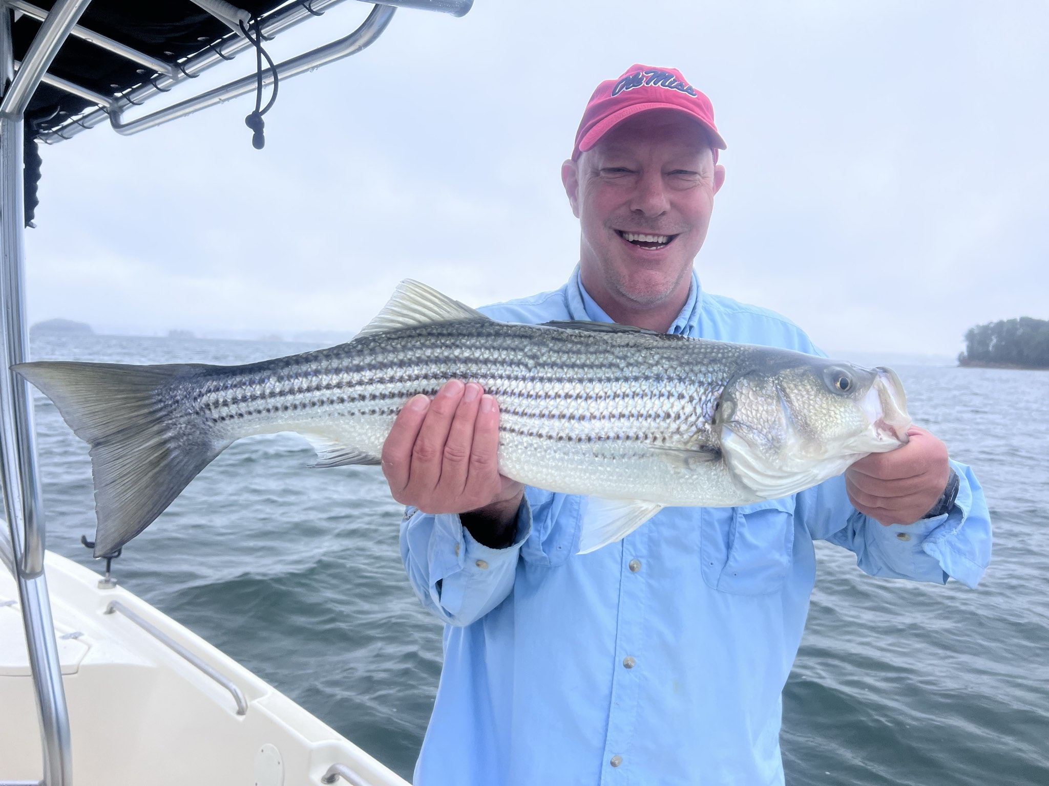 May Striped Bass And Spotted Bass Lake Lanier