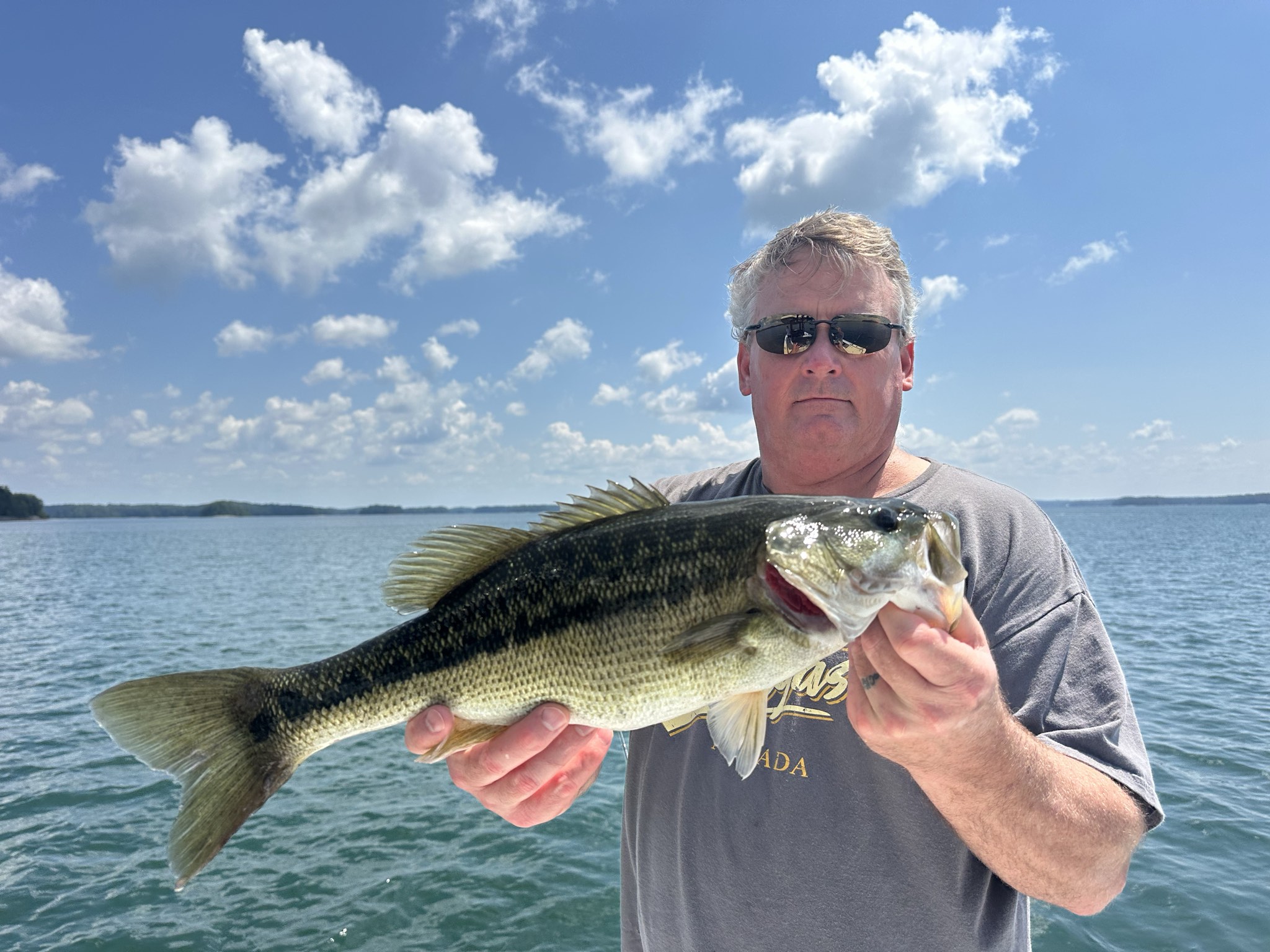 Golden Hour Striped Bass Success On Lake Lanier