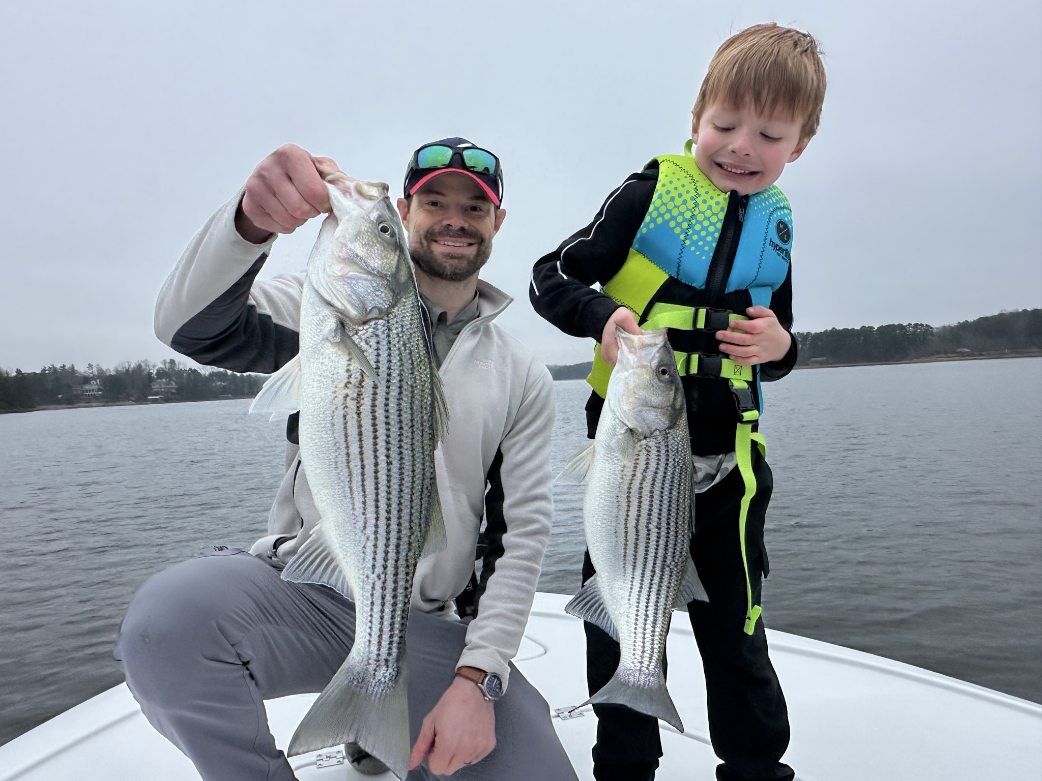 February Bass Action at Lake Lanier