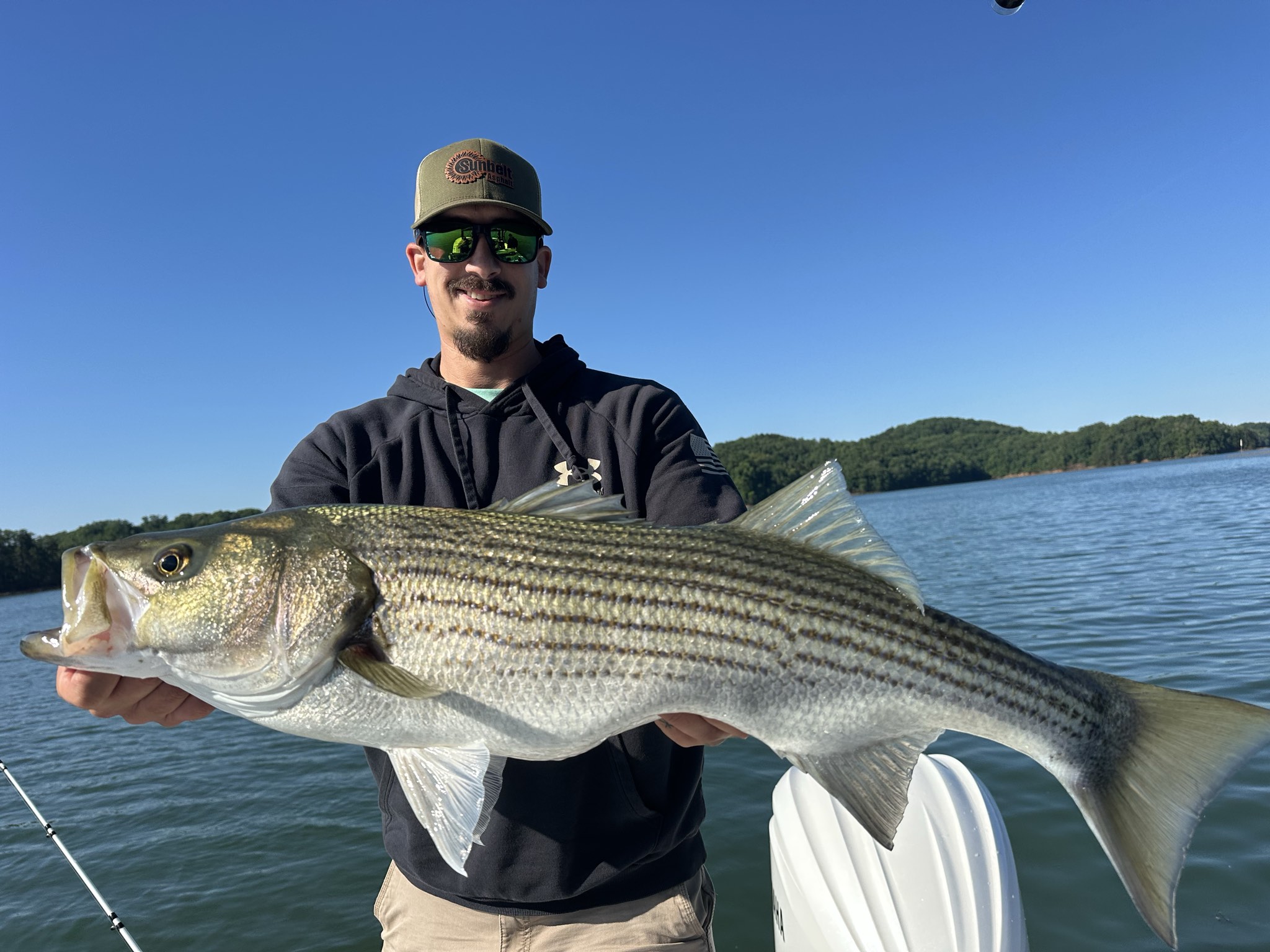 Twenty Fish Day: Striped Bass & Spotted Bass