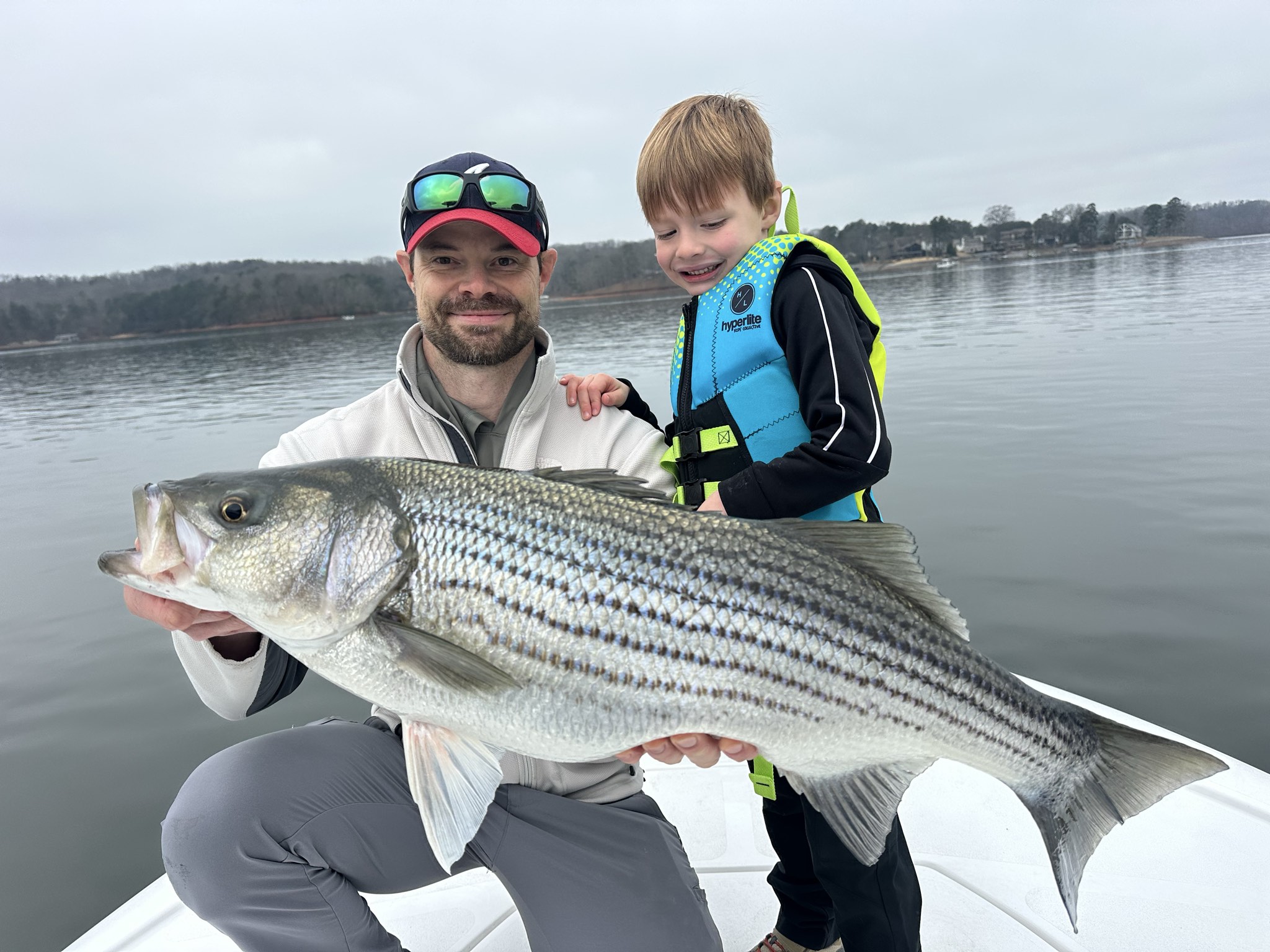 February Bass Action at Lake Lanier