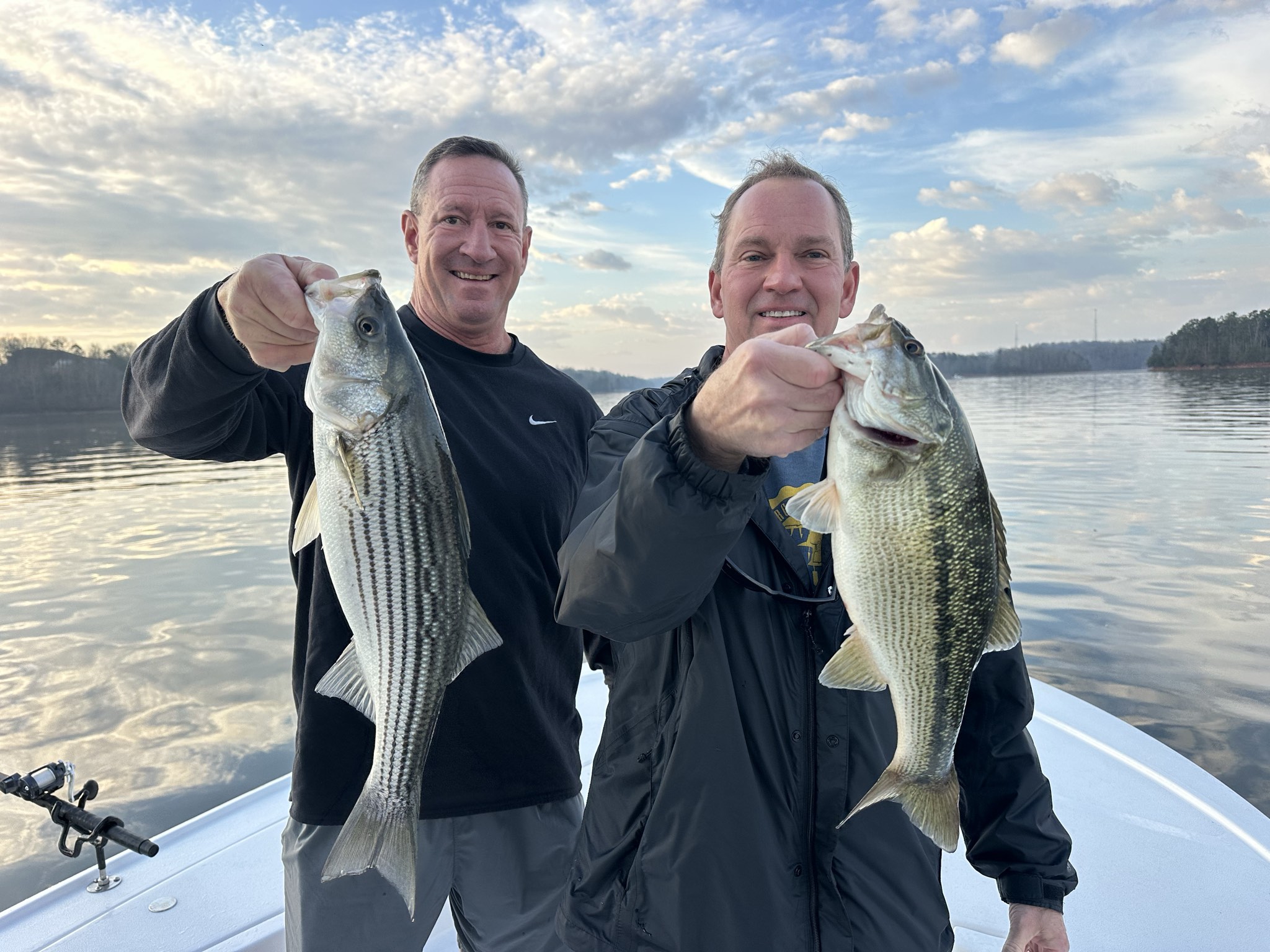 Triple Bass Action Lake Lanier