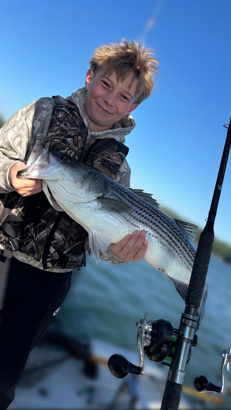 Triple Bass Action on Lake Lanier