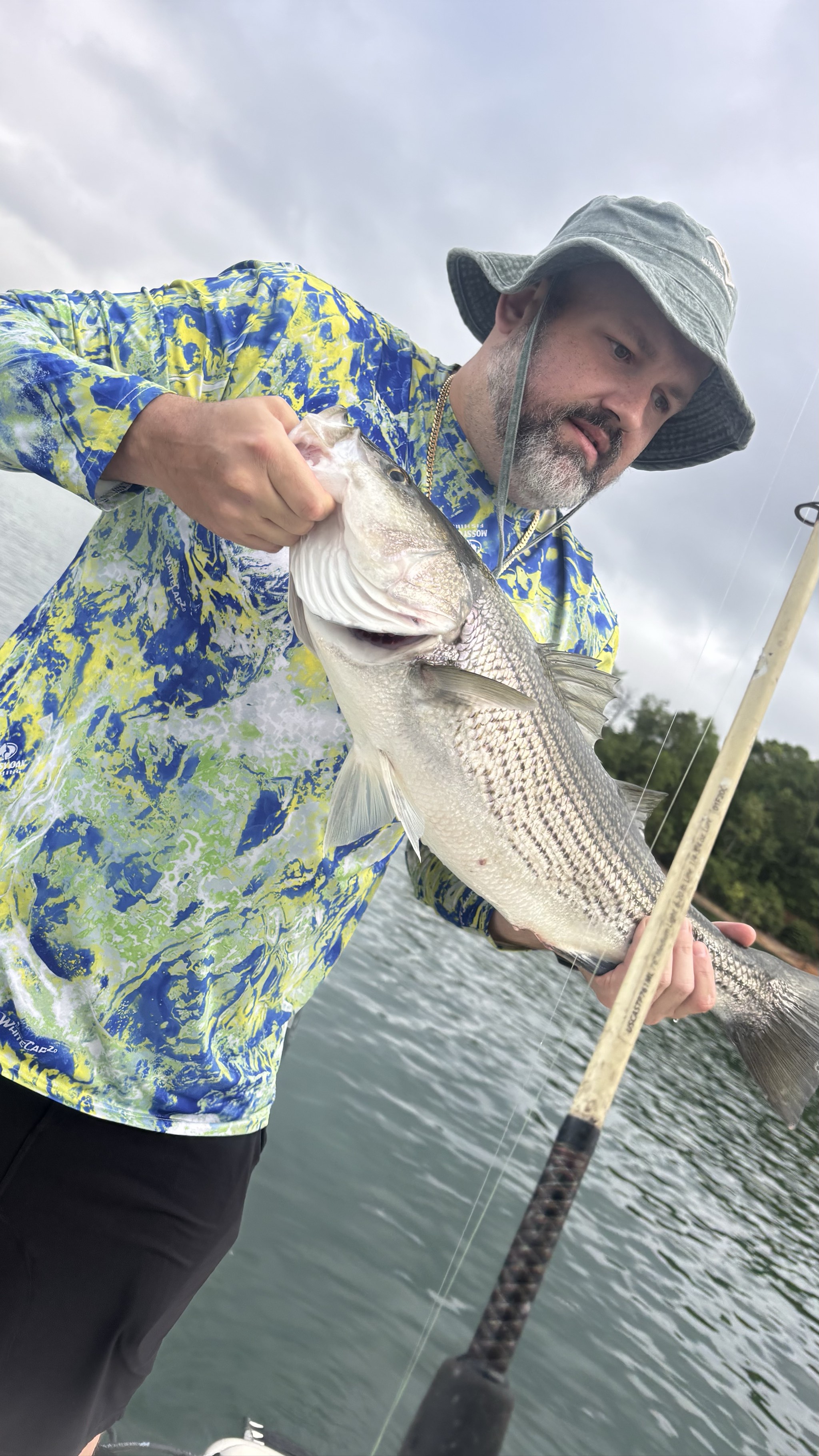 Trophy Stripers and Spotted Bass Lake Lanier