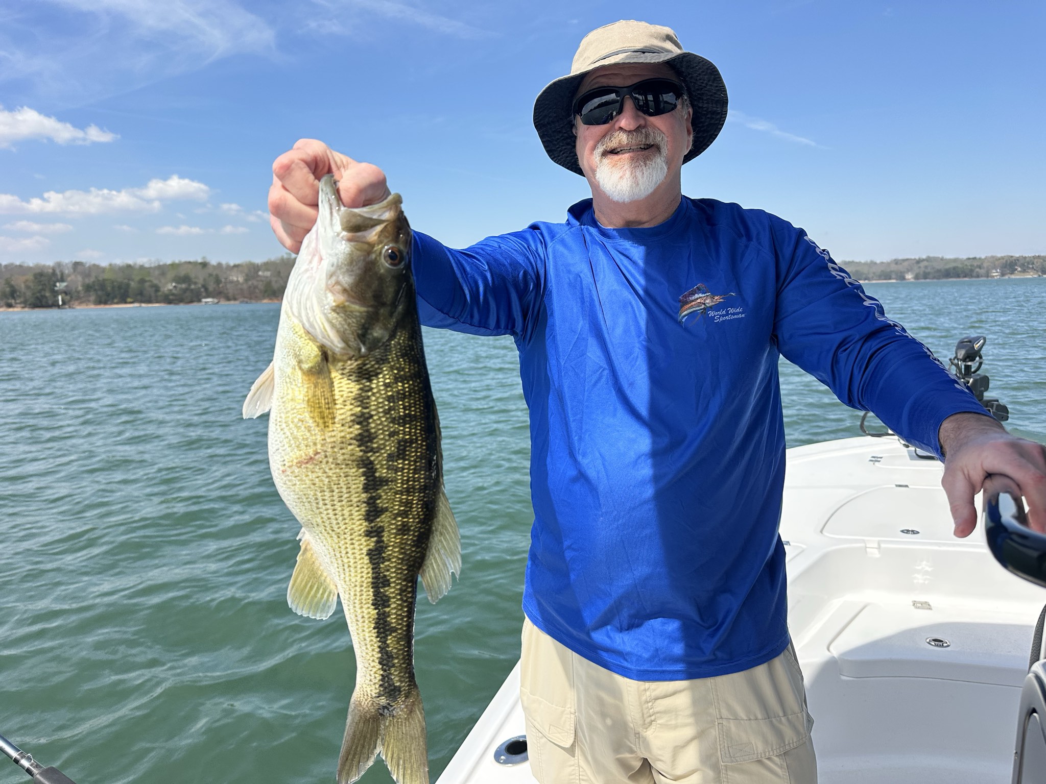 Spring Striped and Spotted Bass on Lake Lanier