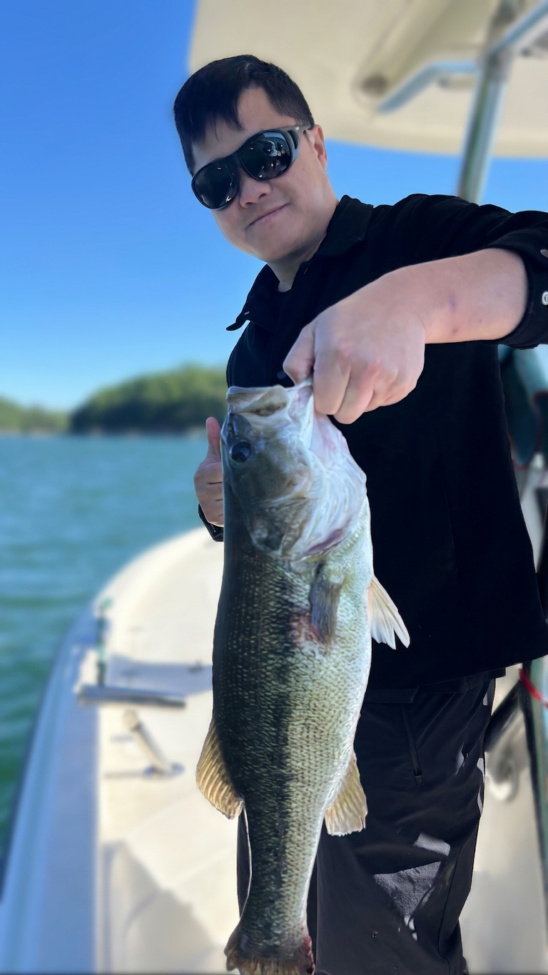 May Largemouth Bass And Catfish On Lake Lanier