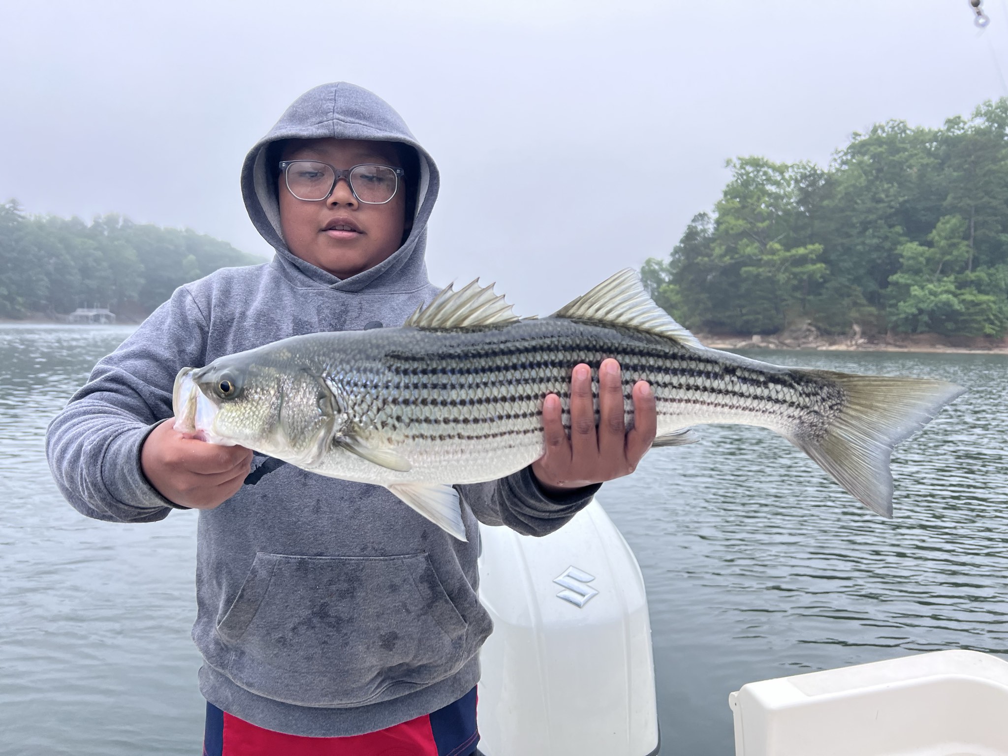Striped Bass Success On Lake Lanier