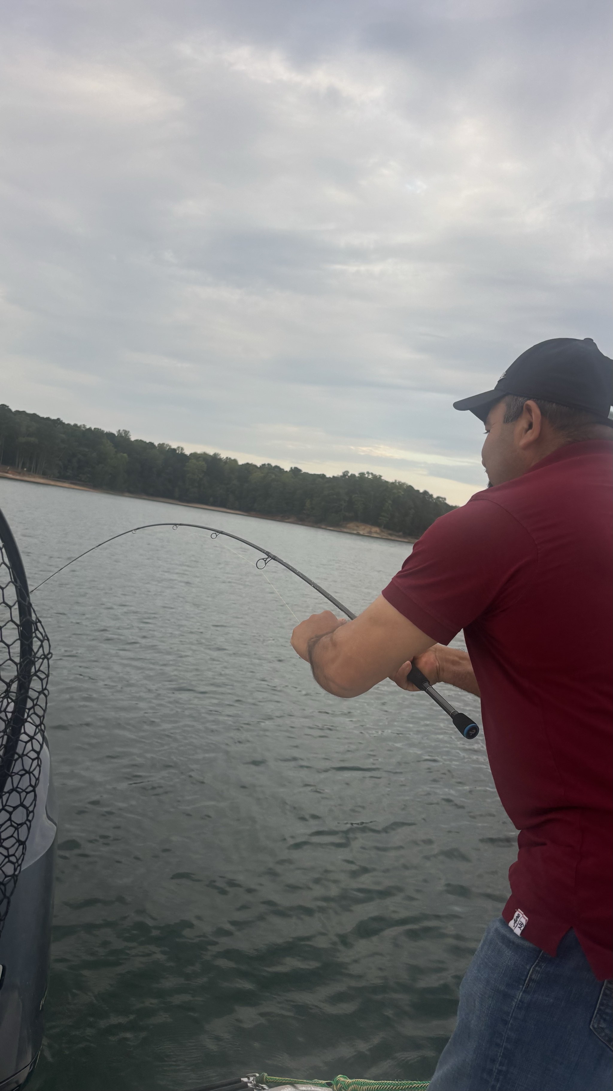 Striped Bass And Gar Action Lake Lanier