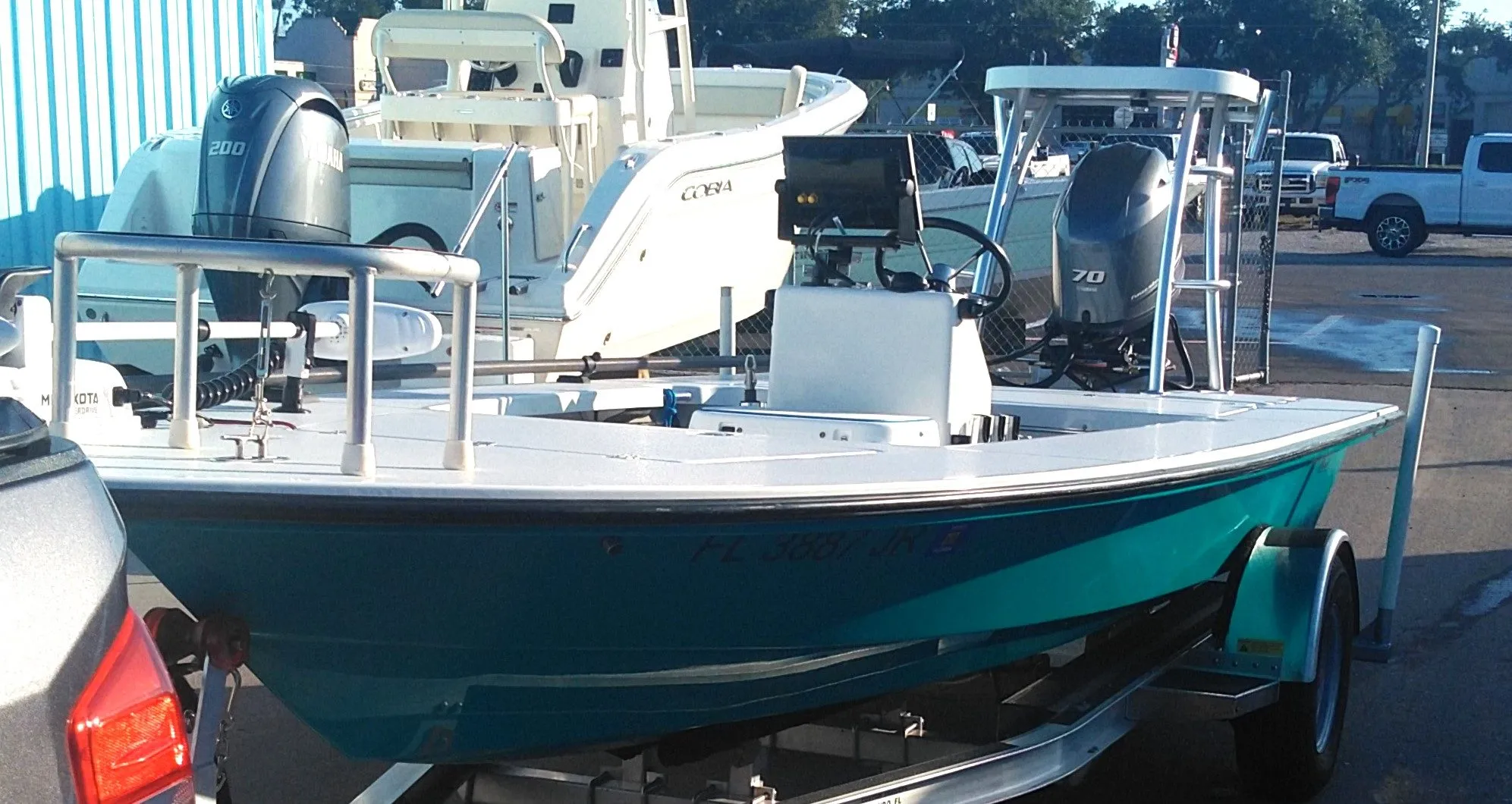 Captain Roger Gendron's boat — "Squirt"