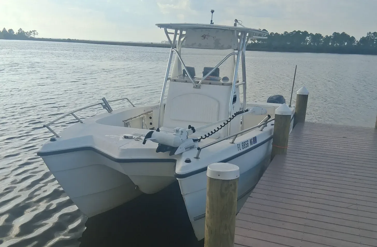 Captain Lee King's boat — 2002 22ft Procat 2200