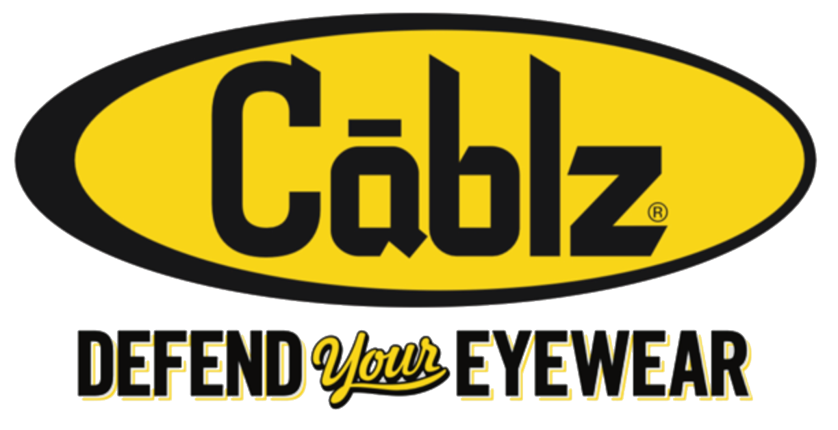 Cablz are the FIRST and ONLY eyewear retainers on the market today with patented ball bearing technology In short, the ball bearings allow the cable to do what it wants to do which is make a suspended archway or space behind the head (to stay off your neck) without having the unnecessary torque at the cable and rubber interface. The cable can be folded to be put away without being kinked, then it returns back to its intended position by having the freedom to spin inside the rubber attachments.