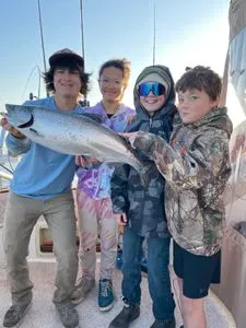 Chinook salmon caught while fishing at Knife River